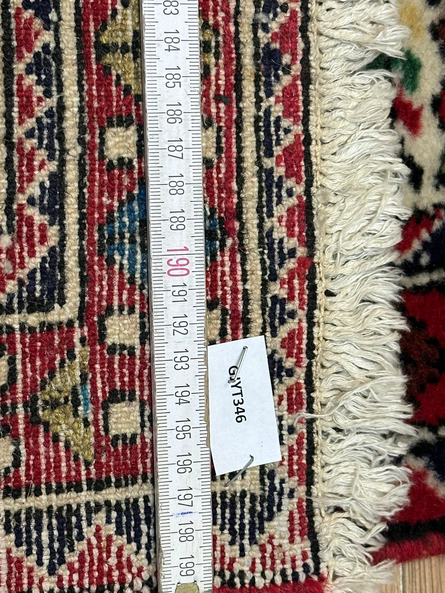 Orientteppich handgeknüpft Hamadan Läufer 150x100 cm