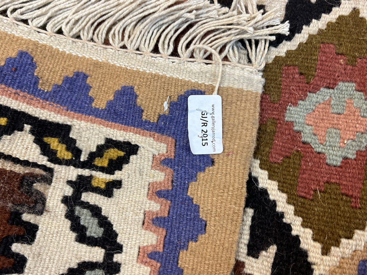 Handgeknüpfter Perser Orientteppich - Gabbeh Kelim 110x190 cm