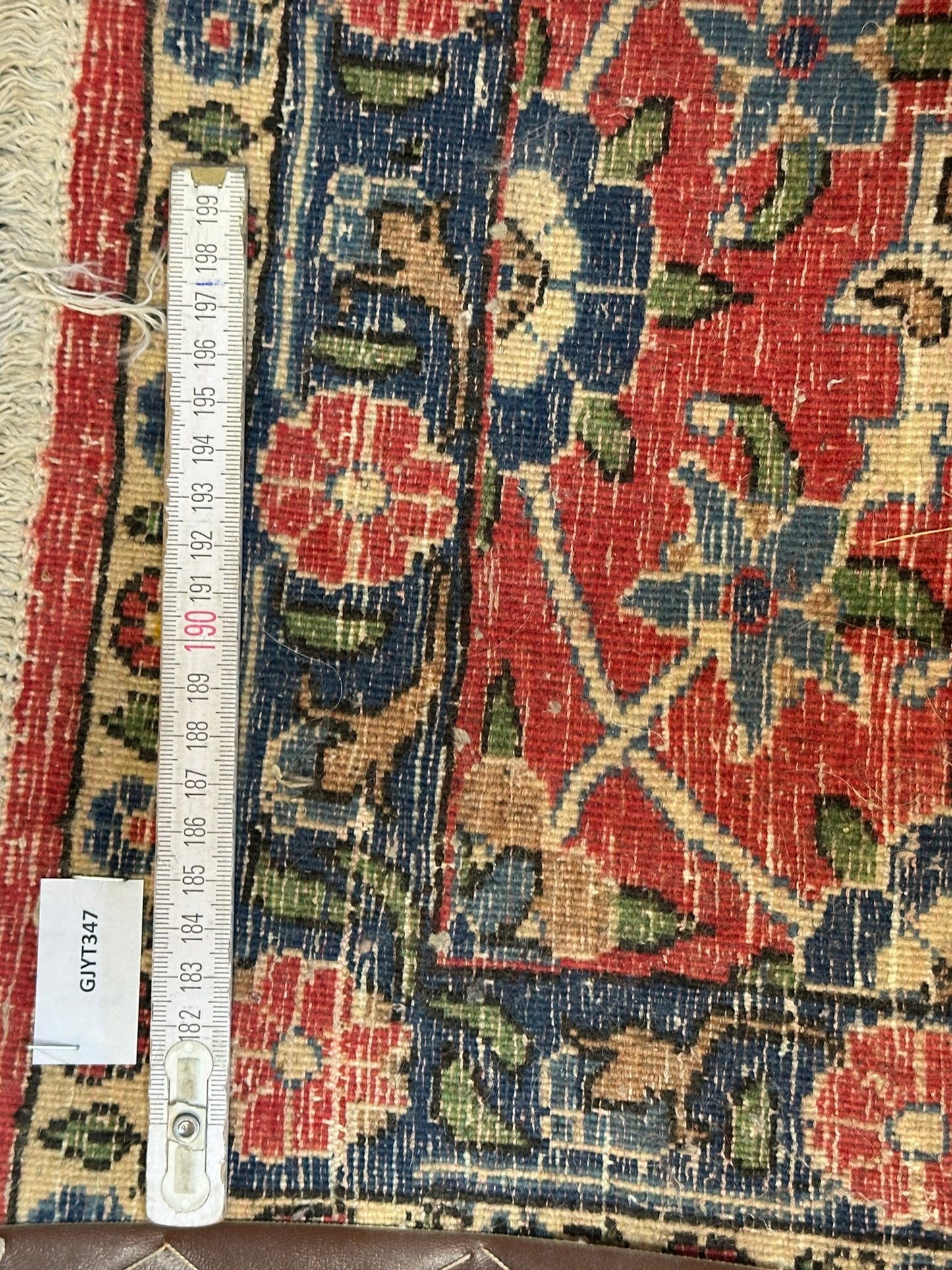 Orientteppich handgeknüpft Veramin Brücke 130x95 cm
