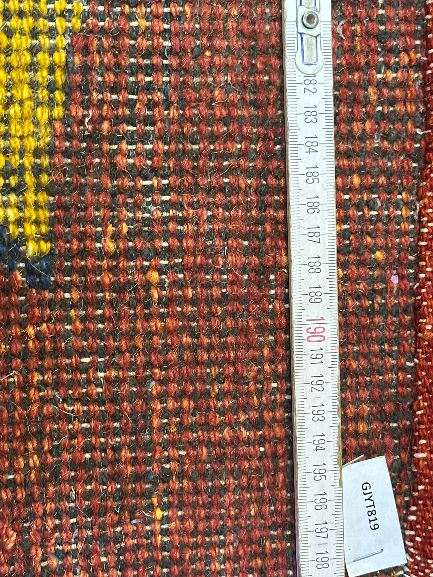 Handgeknüpfter Gabbeh Teppich 180 x 124 cm