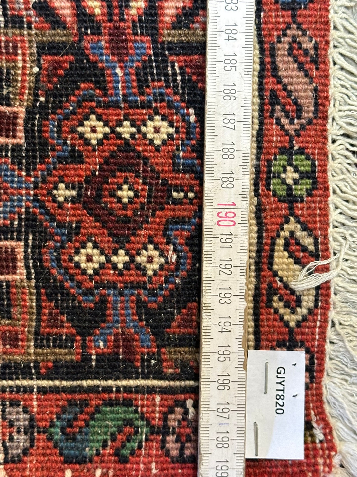Orientteppich handgeknüpft Bidjar 153 x 100 cm