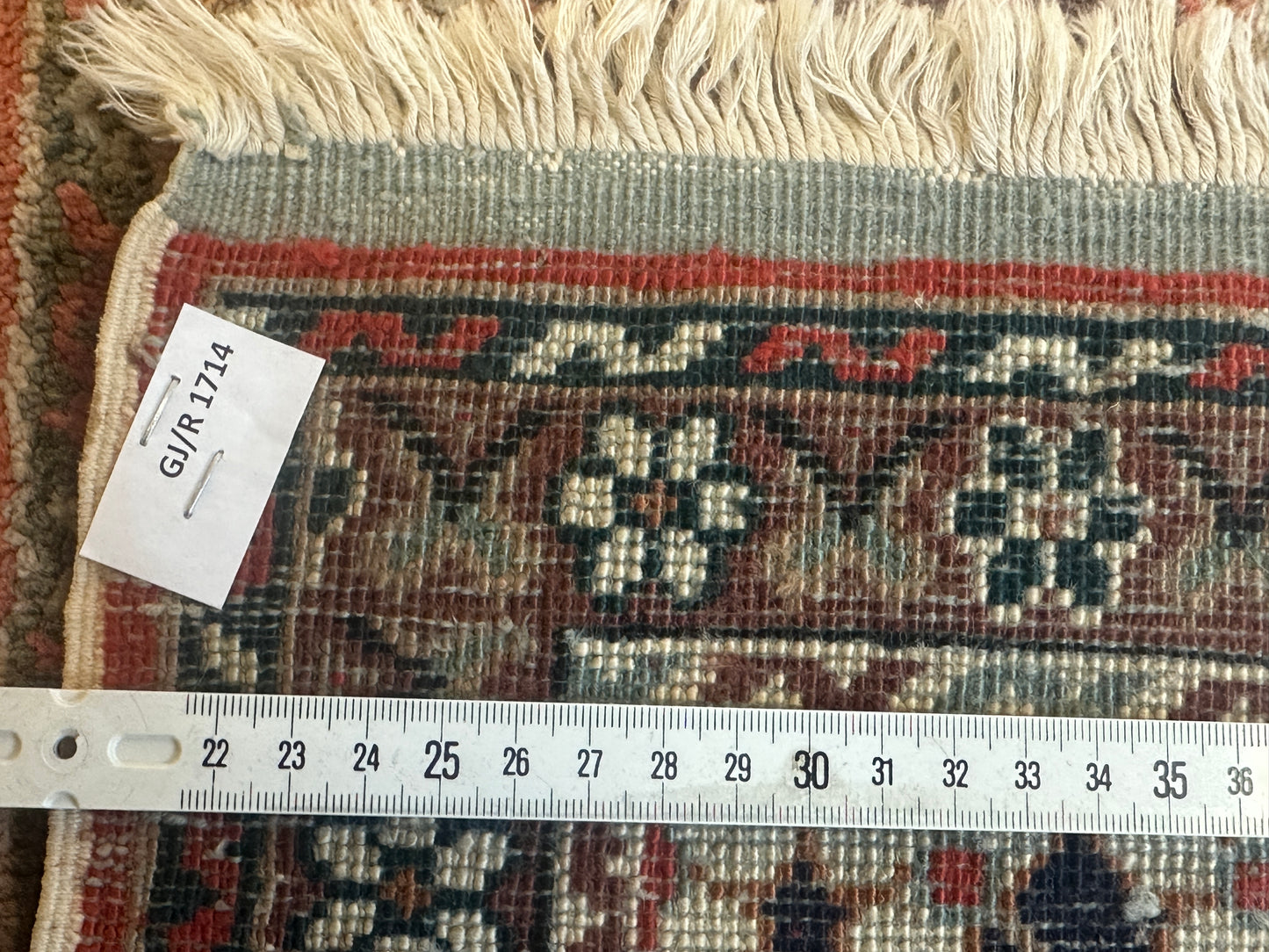 Handgeknüpfter Orientteppich Feiner Kayseri Gebetsteppich aus Seide 140x90cm