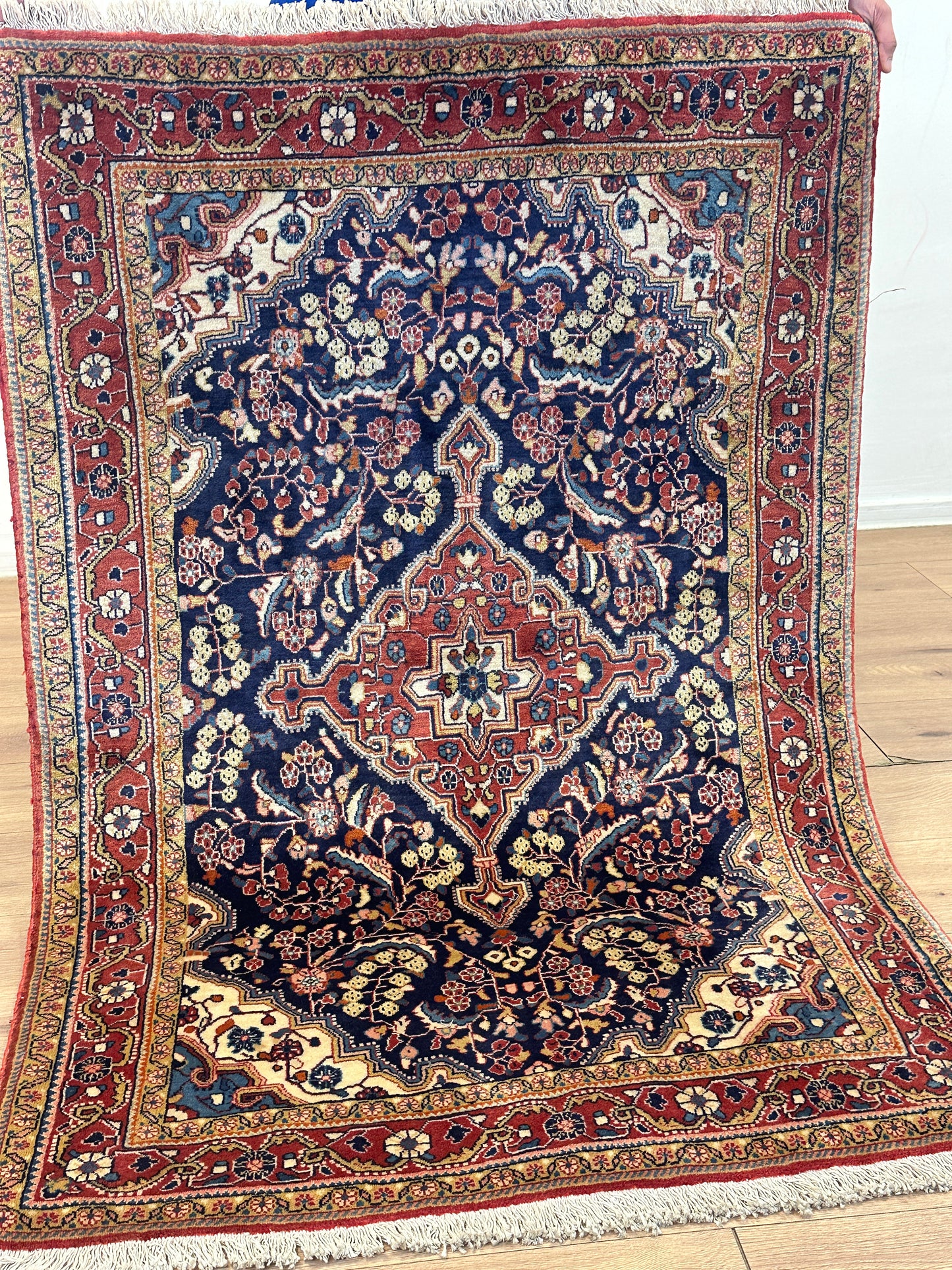 Handgeknüpfter Perser Orientteppich Malayer 150x100 cm