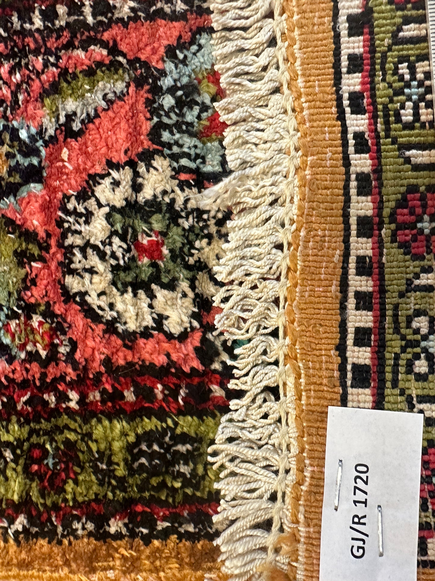 Handgeknüpfter Perser Orientteppich Ghom Lebensbaum Seidenteppich 160x105cm