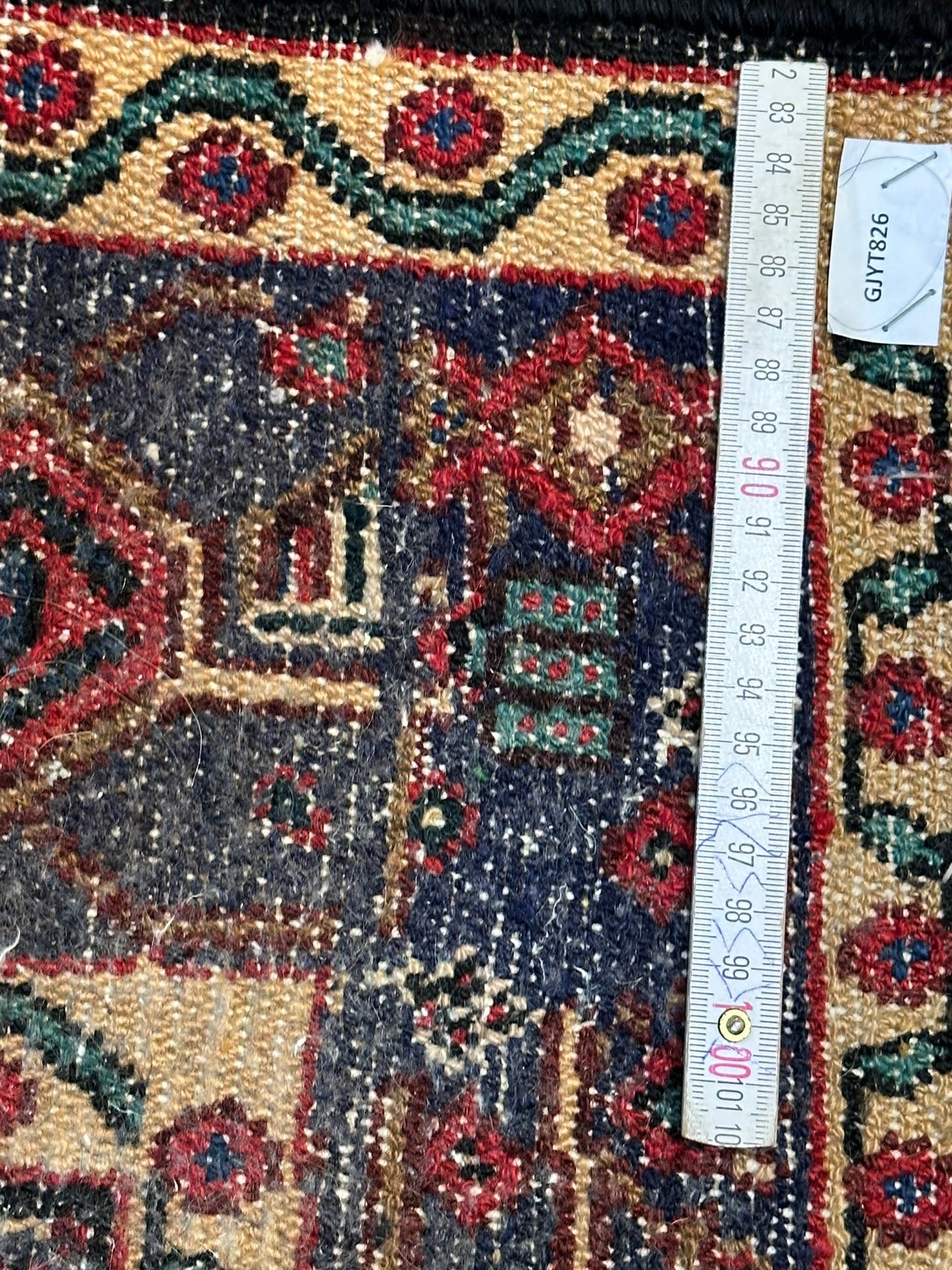 Orientteppich handgeknüpft Senneh Bidjar semi-antik 160x115 cm