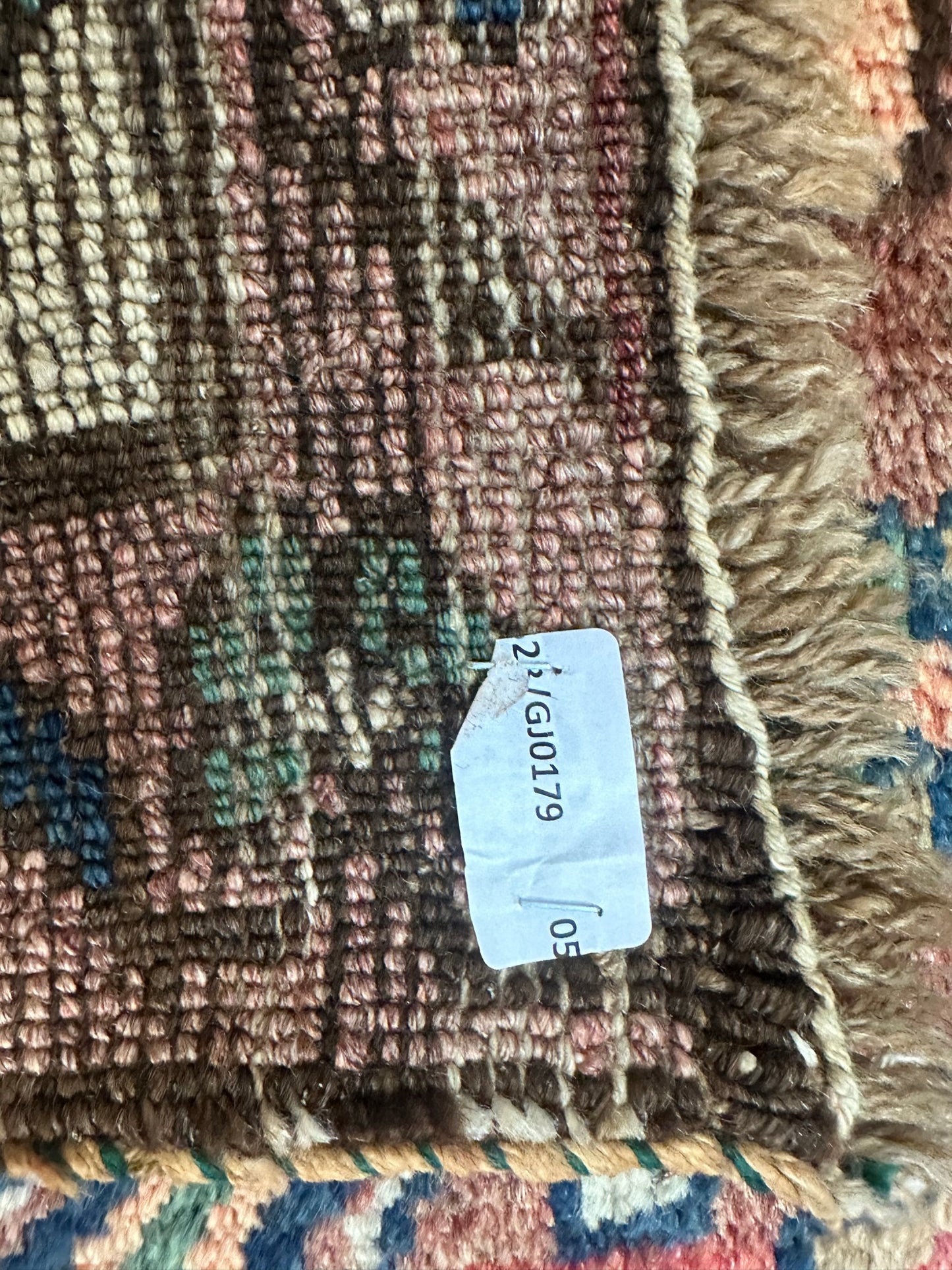 Handgeknüpfter Perser Orientteppich Kurden Bidjar Antik 1940 - 190x135cm