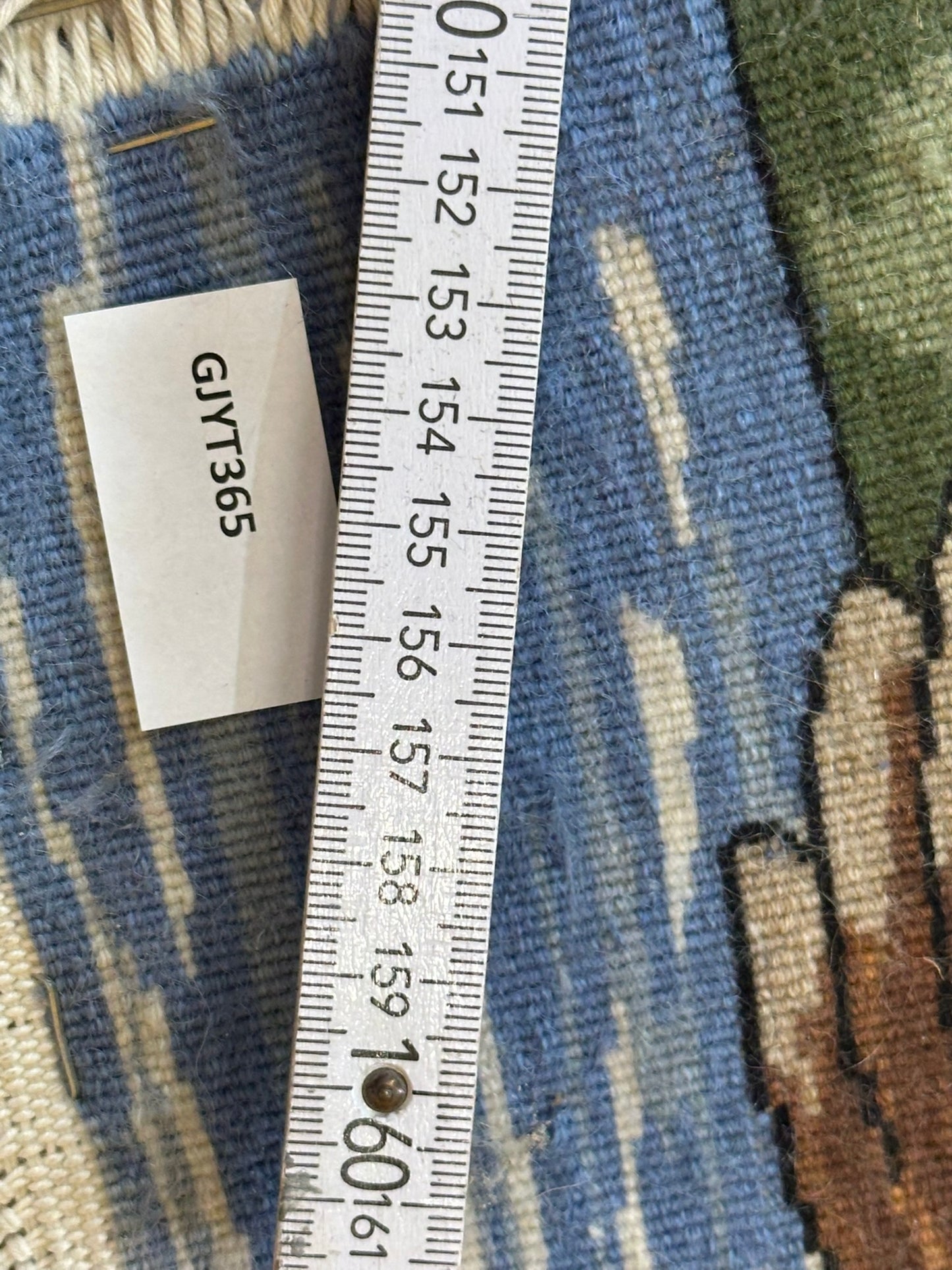 Orientteppich handgeknüpft Täbriz Bildteppich 71x51