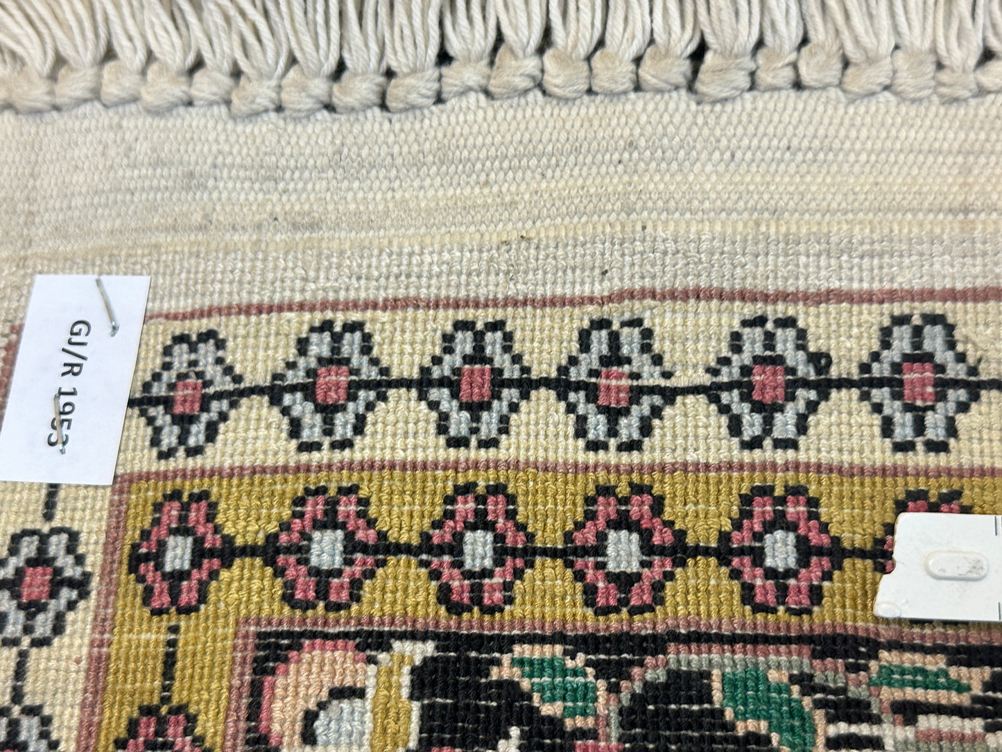 Handgeknüpfter Ghom Kaschmir Orientteppich -190x120 cm