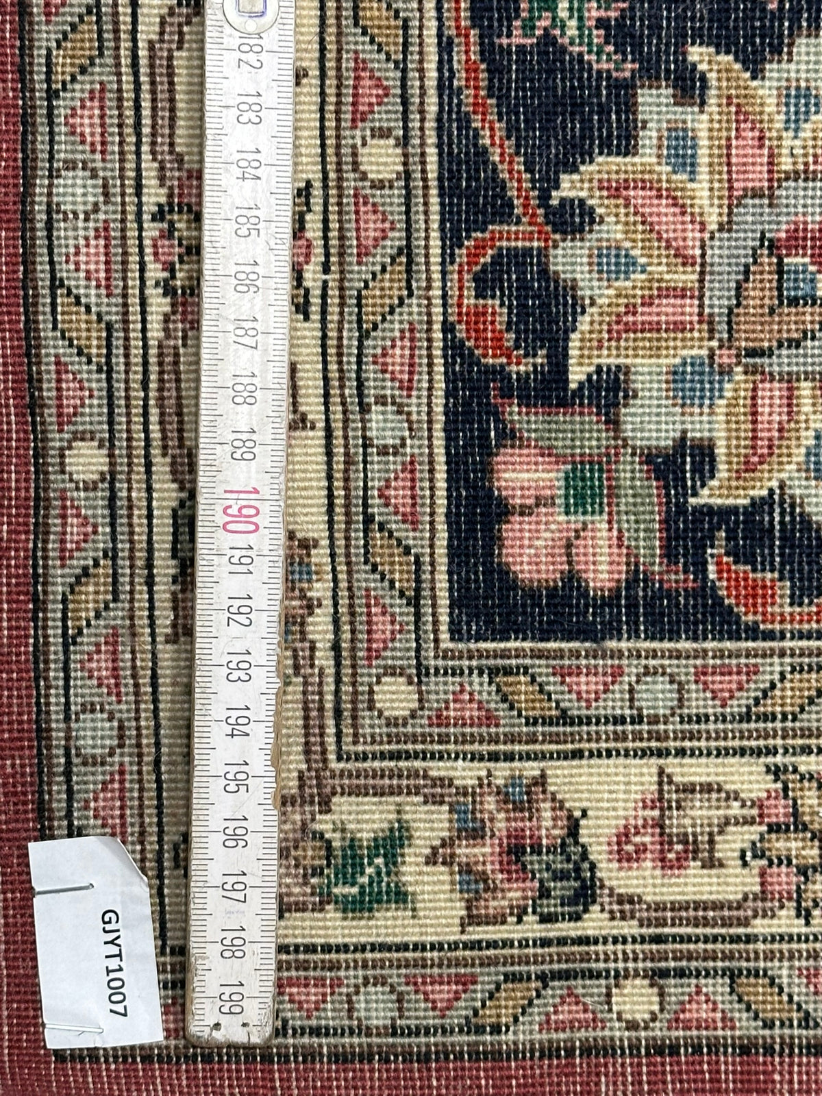 Orientteppich handgeknüpft Täbriz 245x170 cm