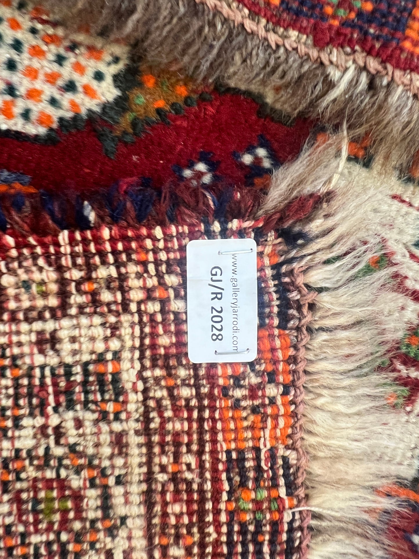 Handgeknüpfter Perser Orientteppich - Gaschgai Medaillon 105x150 cm