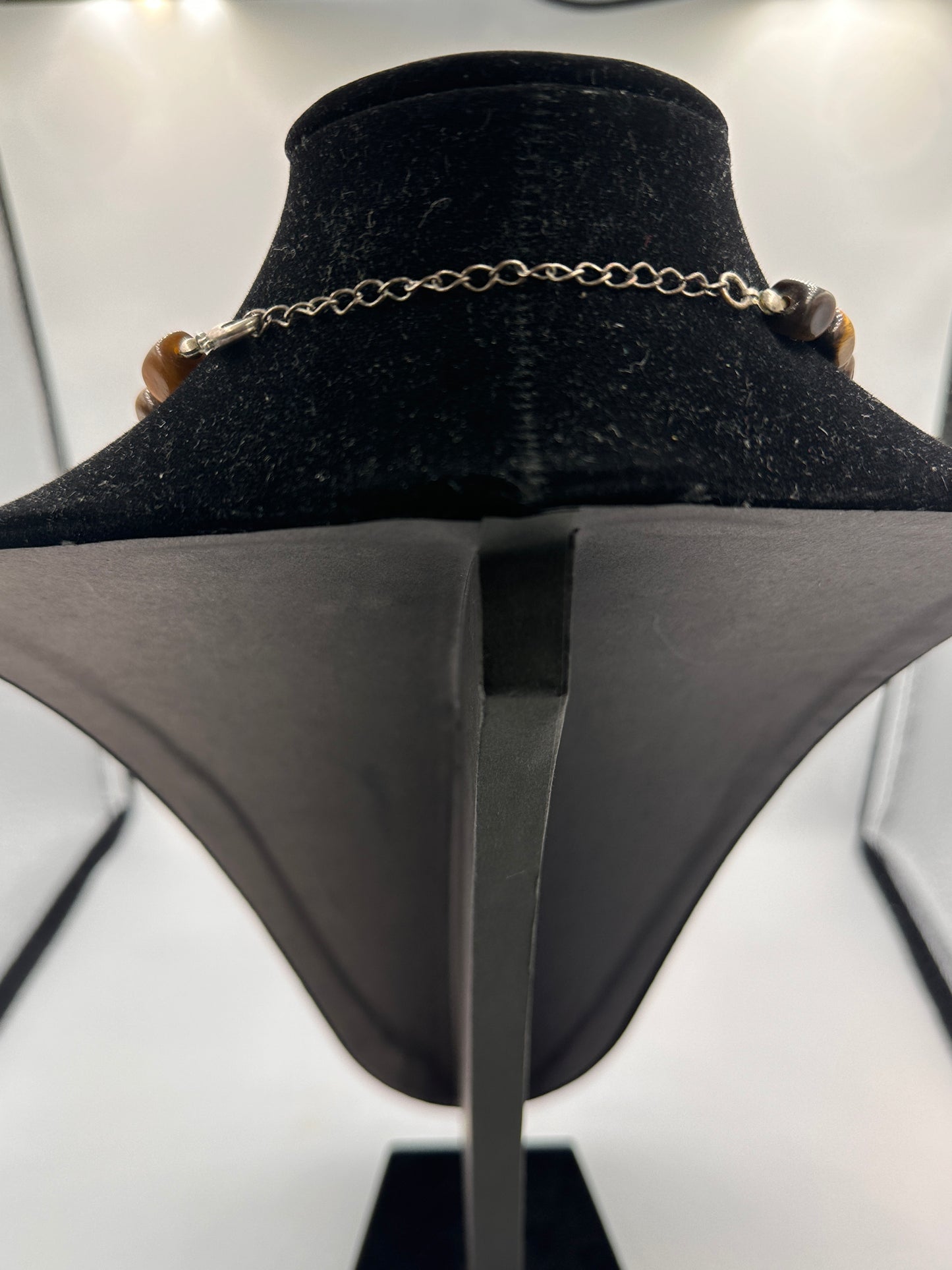 Tigersugenstein Kette in Verschiedenen Formen