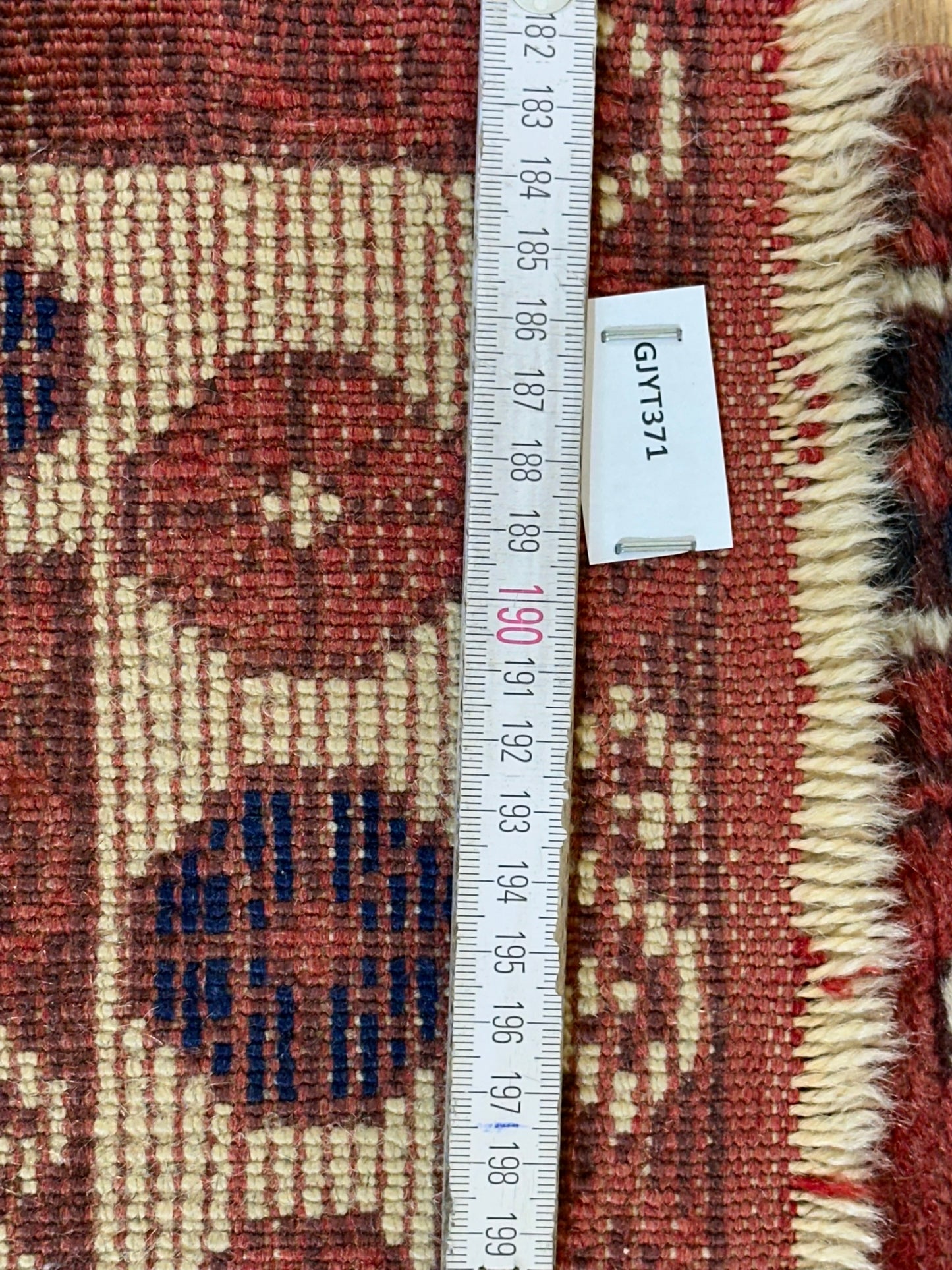 Orientteppich handgeknüpft Kasak Wollteppich 235x65 cm