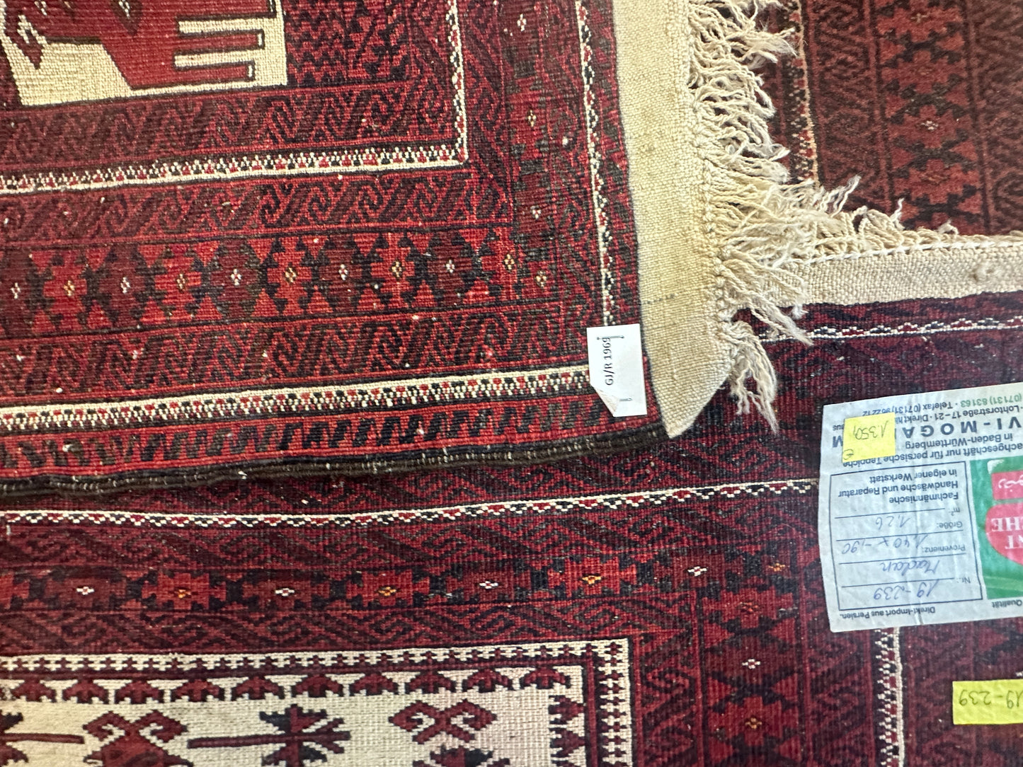 Handgeknüpfter Perser Orientteppich "Maidan" 140x90cm