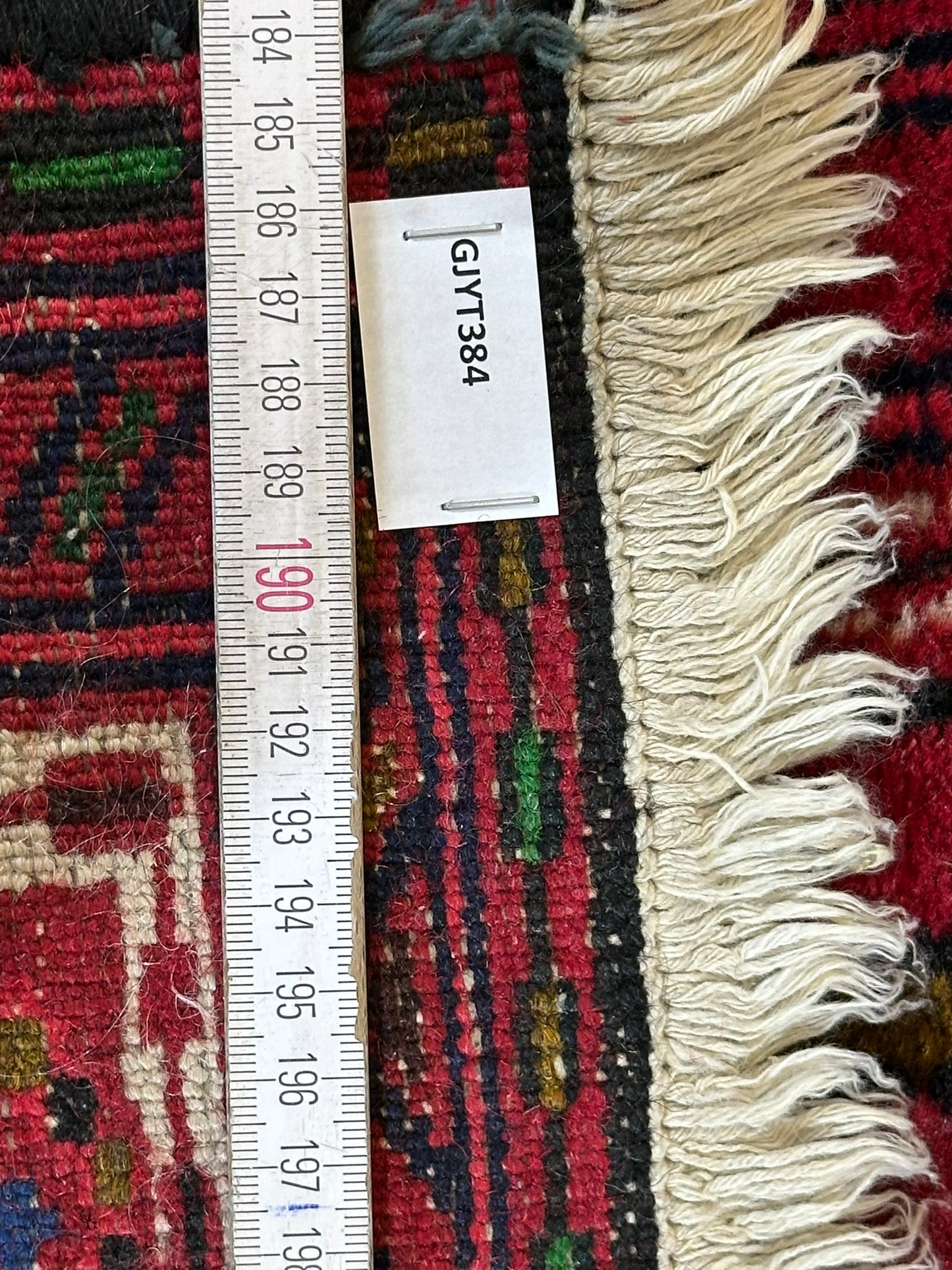 Orientteppich handgeknüpft Heriz läufer 205x68 cm