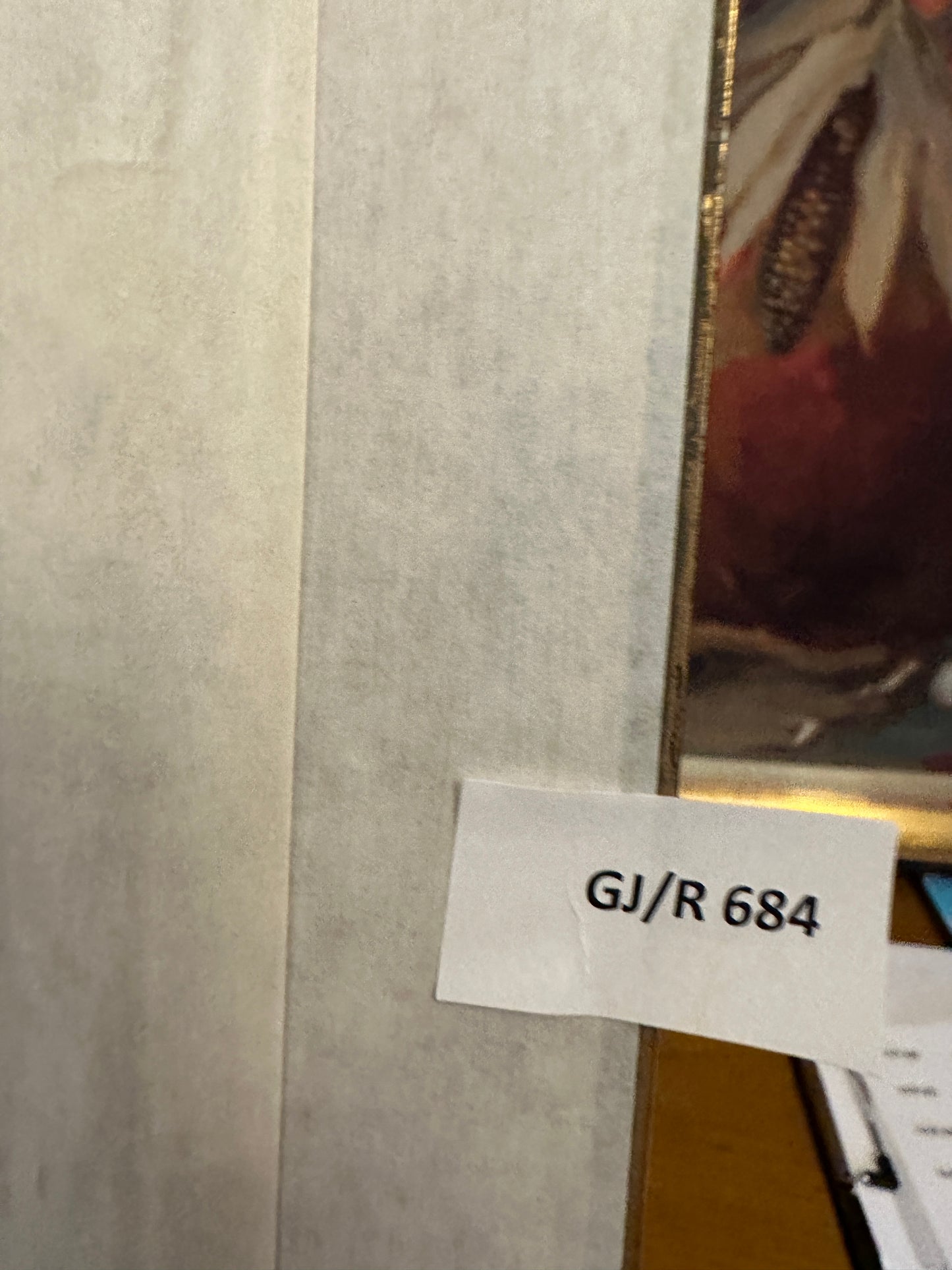 Europäische Schule (XX) Ölgemälde Idyllischer Flussblick Handsigniert 40x70cm