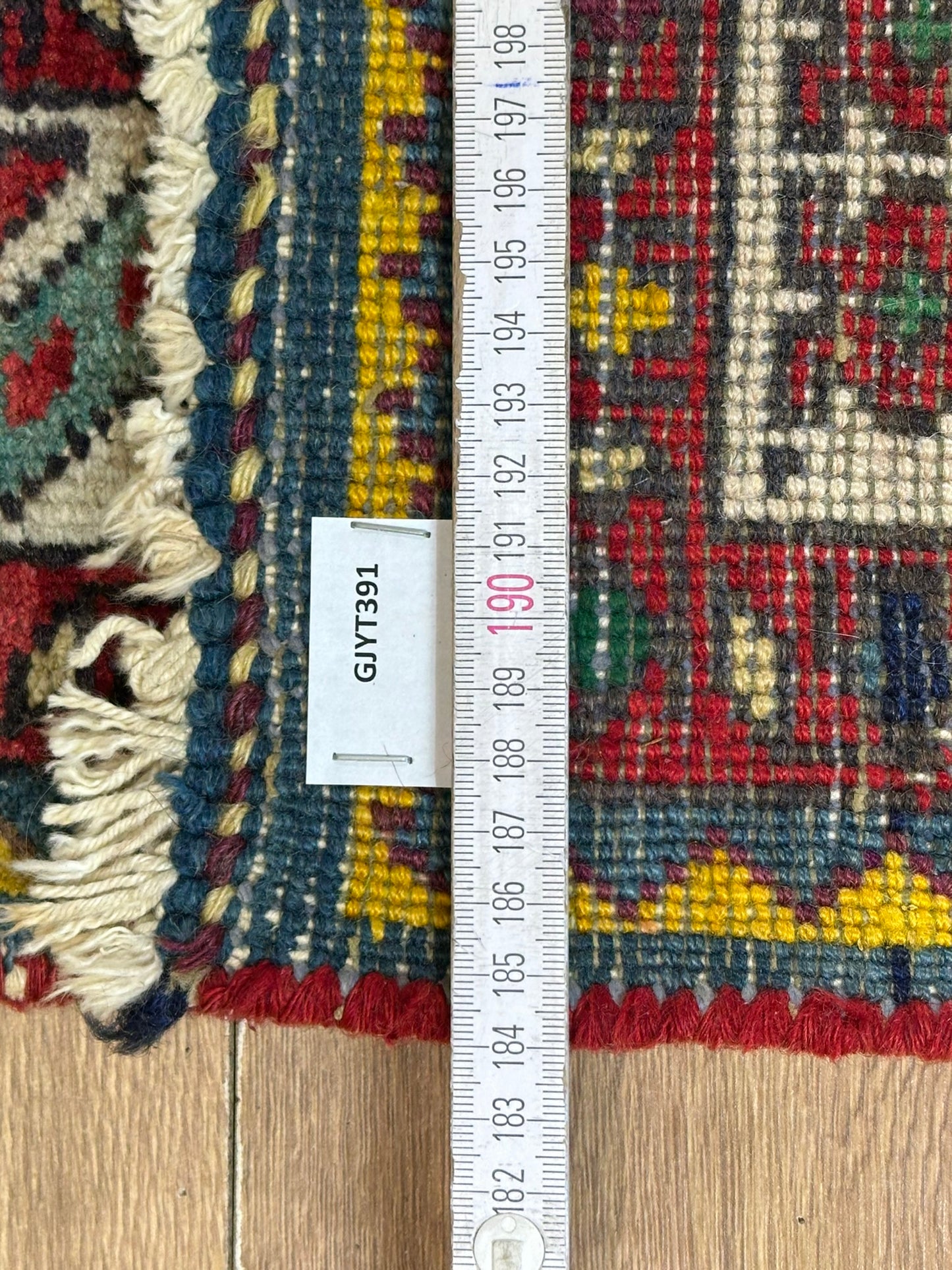 Semi Antik Orientteppich handgeknüpft Malayer Hamadan 212x127 cm