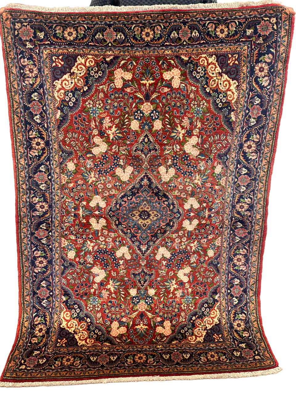 Handgeknüpfter Perser Orientteppich "Malayer Sarough" 150x105 cm