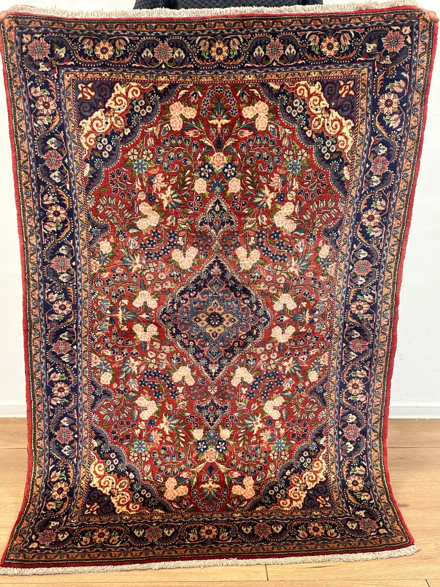 Handgeknüpfter Perser Orientteppich "Malayer Sarough" 150x105 cm
