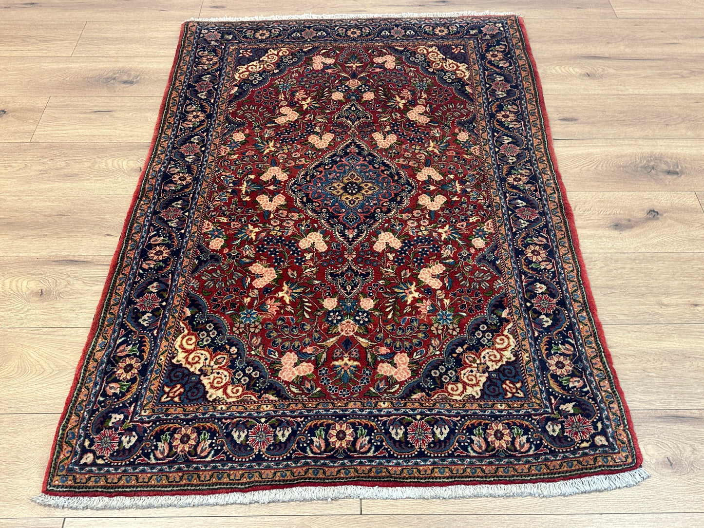 Handgeknüpfter Perser Orientteppich "Malayer Sarough" 150x105 cm
