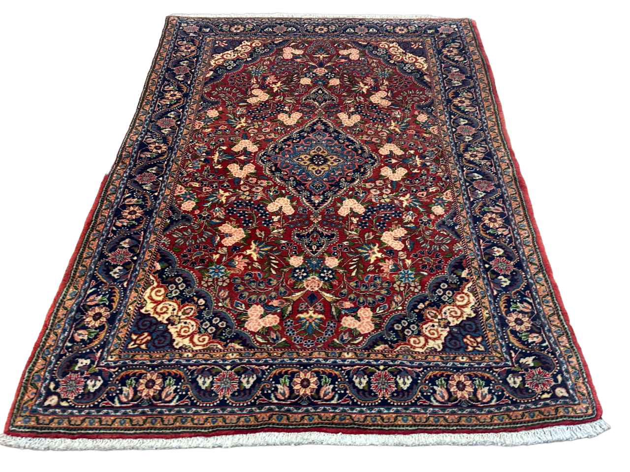 Handgeknüpfter Perser Orientteppich "Malayer Sarough" 150x105 cm