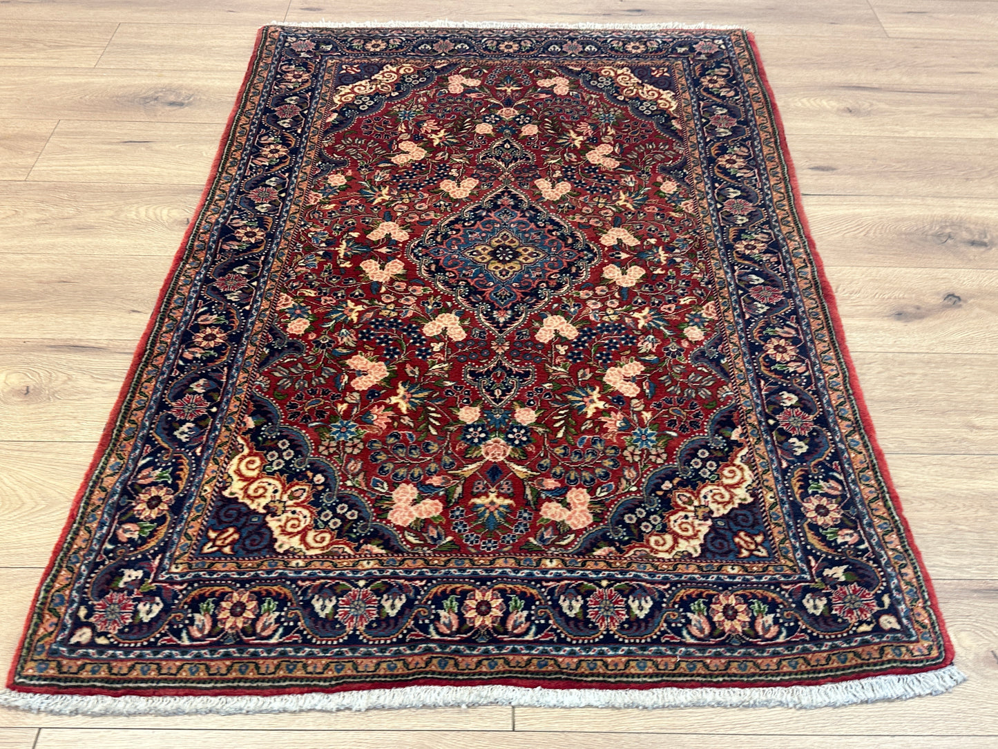 Handgeknüpfter Perser Orientteppich "Malayer Sarough" 150x105 cm