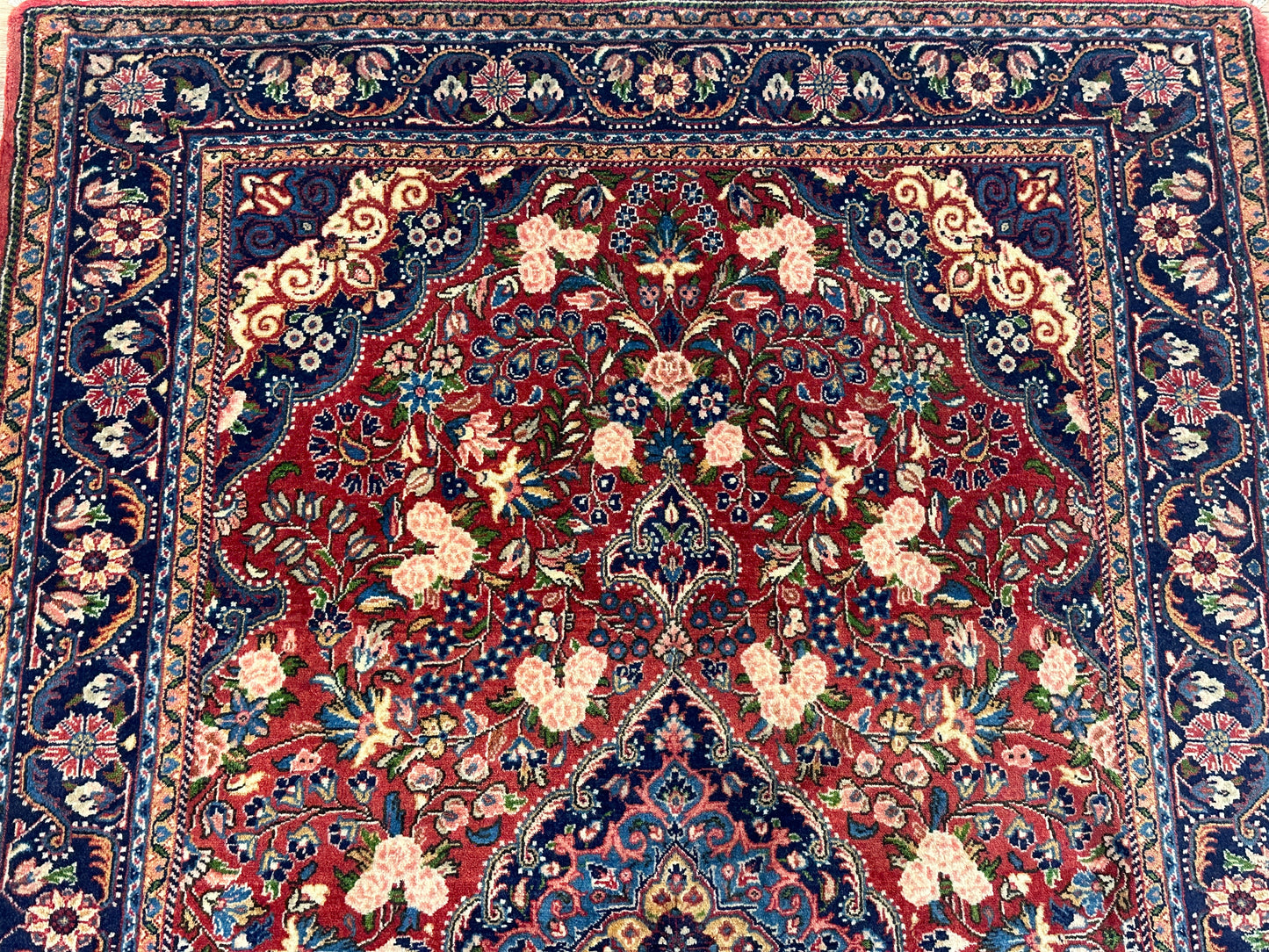 Handgeknüpfter Perser Orientteppich "Malayer Sarough" 150x105 cm