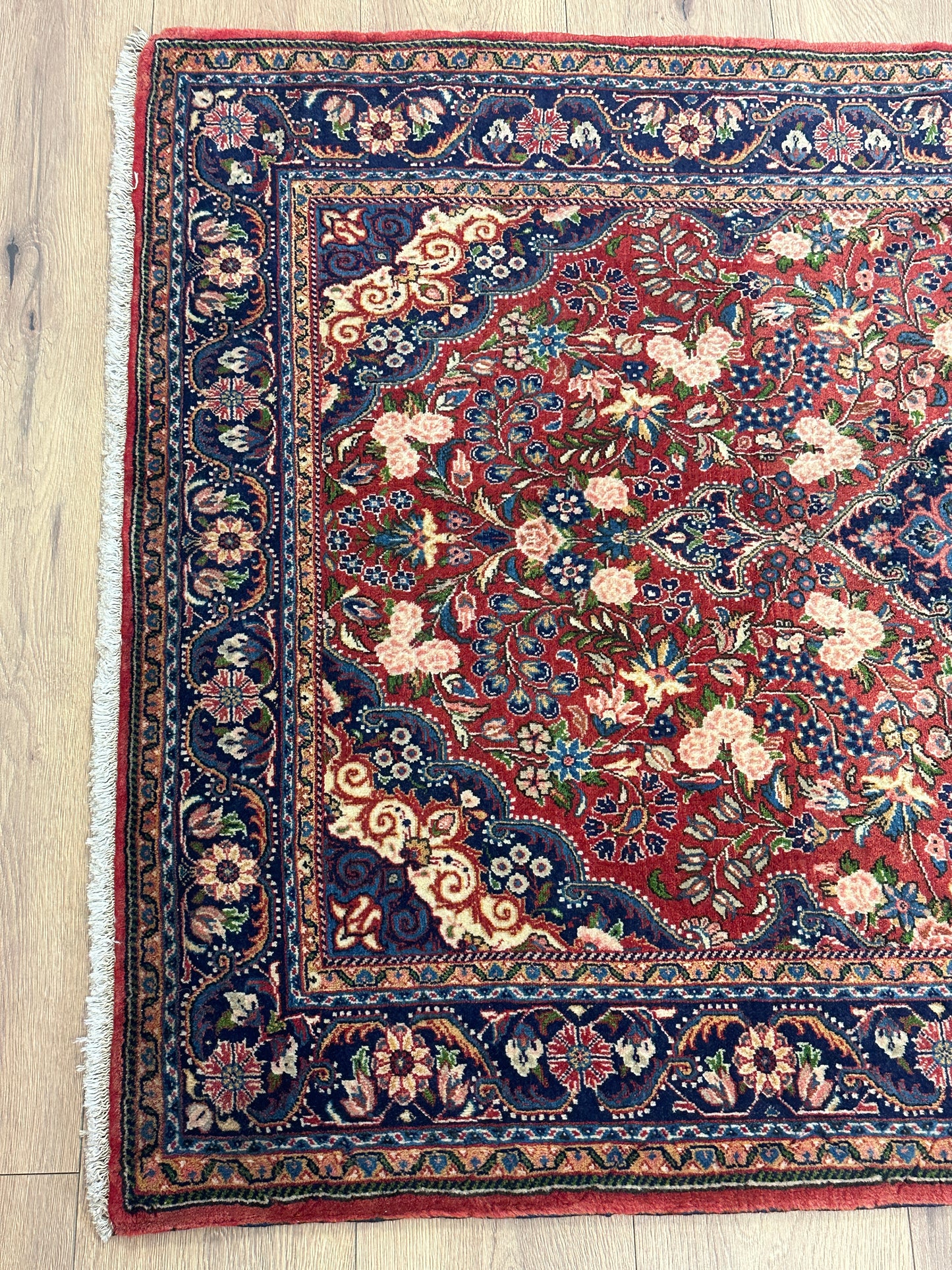 Handgeknüpfter Perser Orientteppich "Malayer Sarough" 150x105 cm