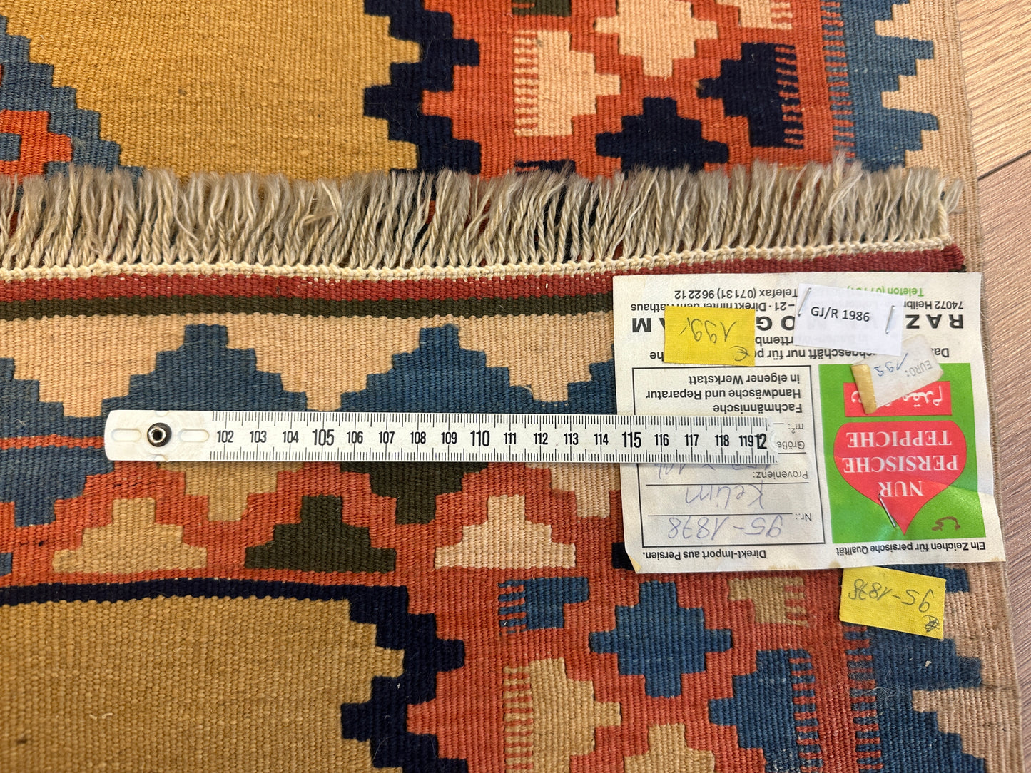 Handgeknüpfter Perser Orientteppich "Kelim" 150x100 cm