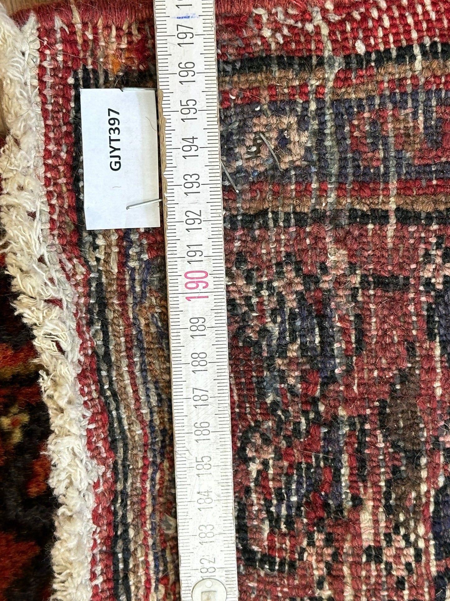 Orientteppich handgeknüpft Malayer Läufer naturfarben 300x100 cm