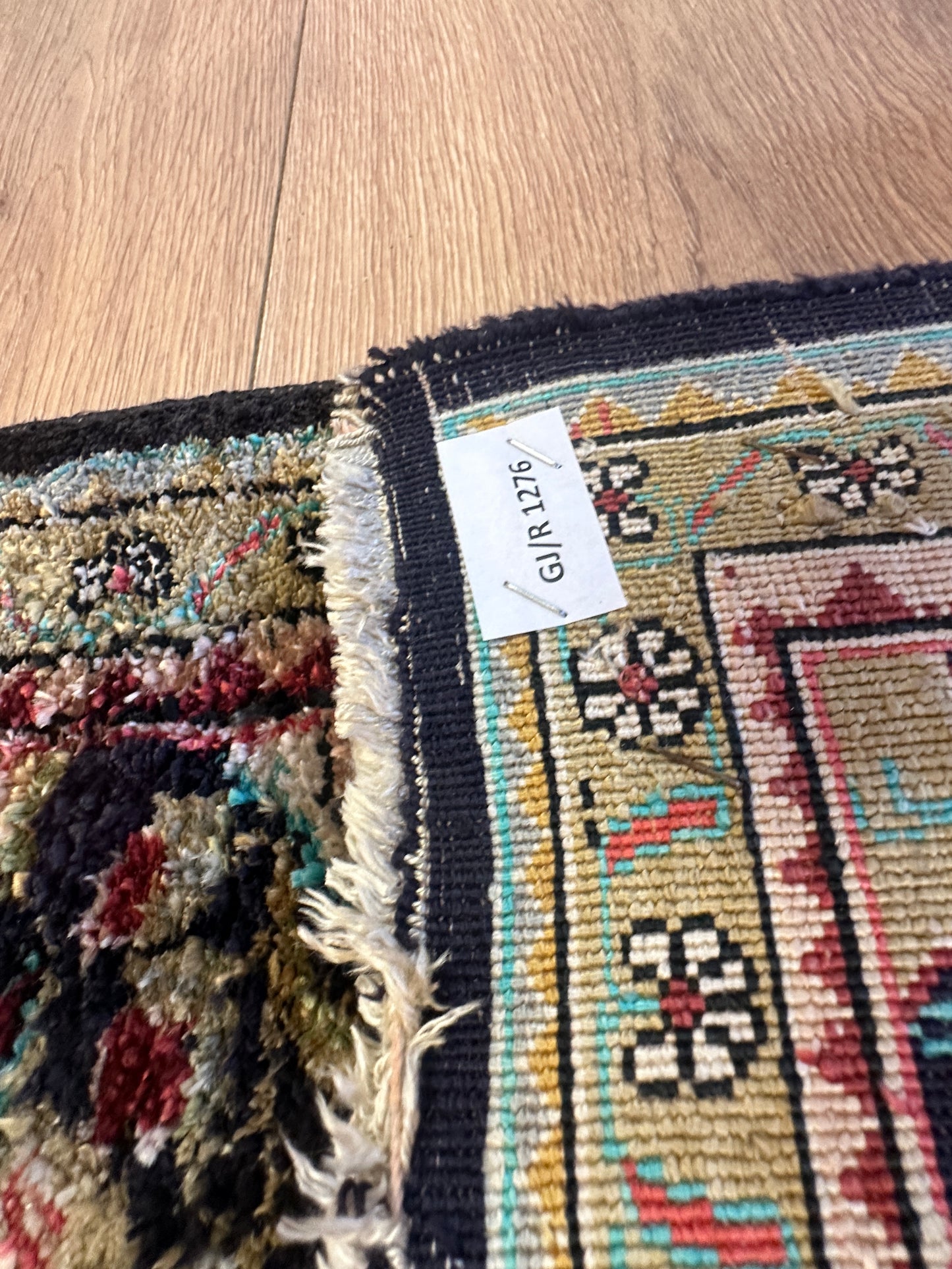 Handgeknüpfter Perser Orientteppich - Seiden Ghom Seidenteppich 160x105cm