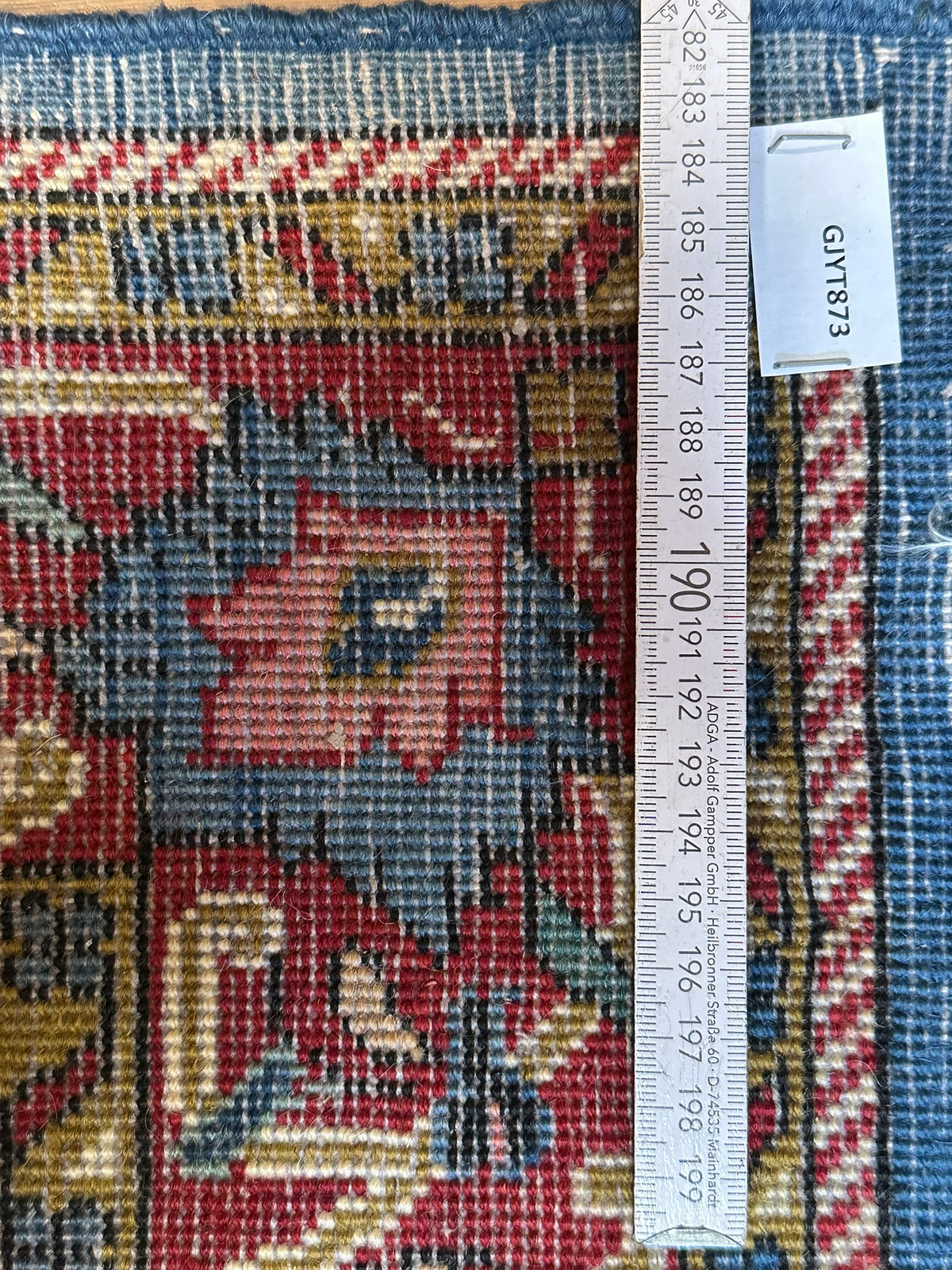 Orientteppich handgeknüpft Sarough selten fein 160x110 cm