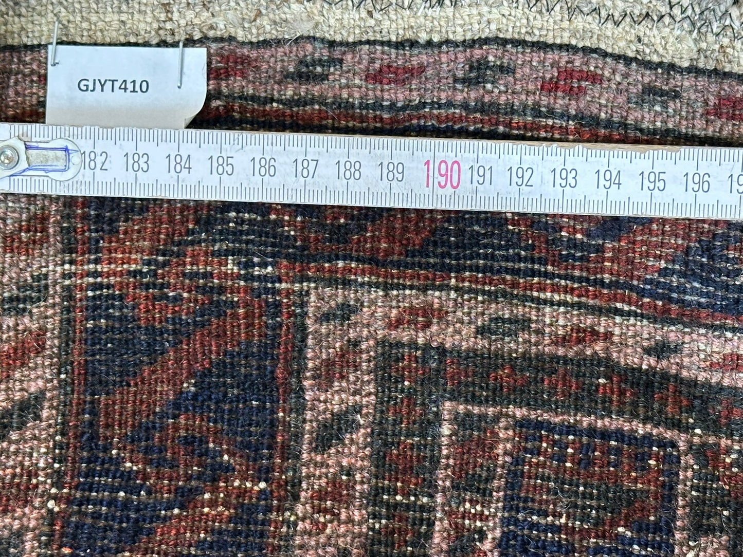 Orientteppich handgeknüpft Belutsch 116x83 cm