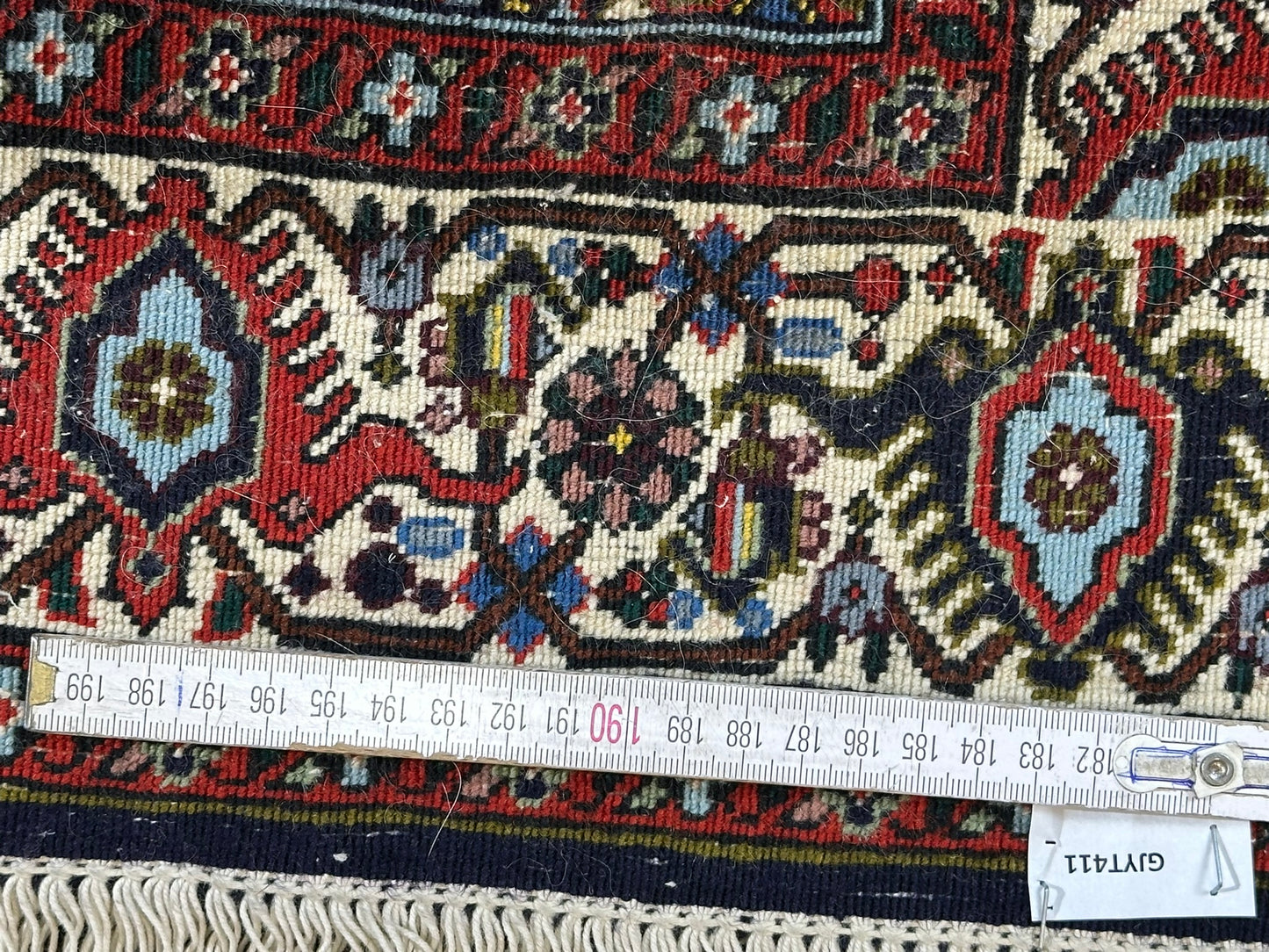 Orientteppich handgeknüpft Bidjar 170x112 cm
