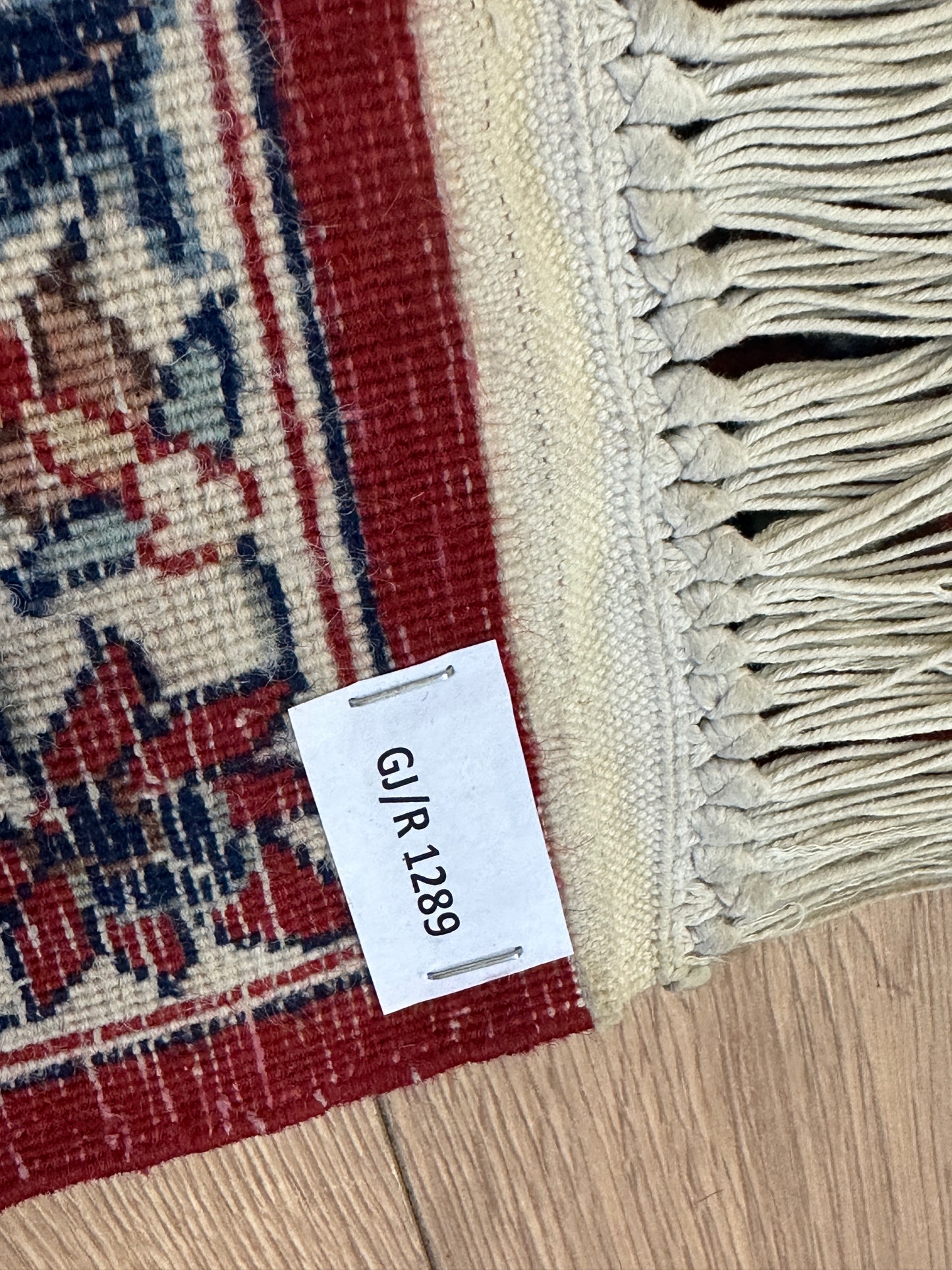 Handgeknüpfter Orientteppich China Isfahan Korkwolle auf Seide 180x125cm