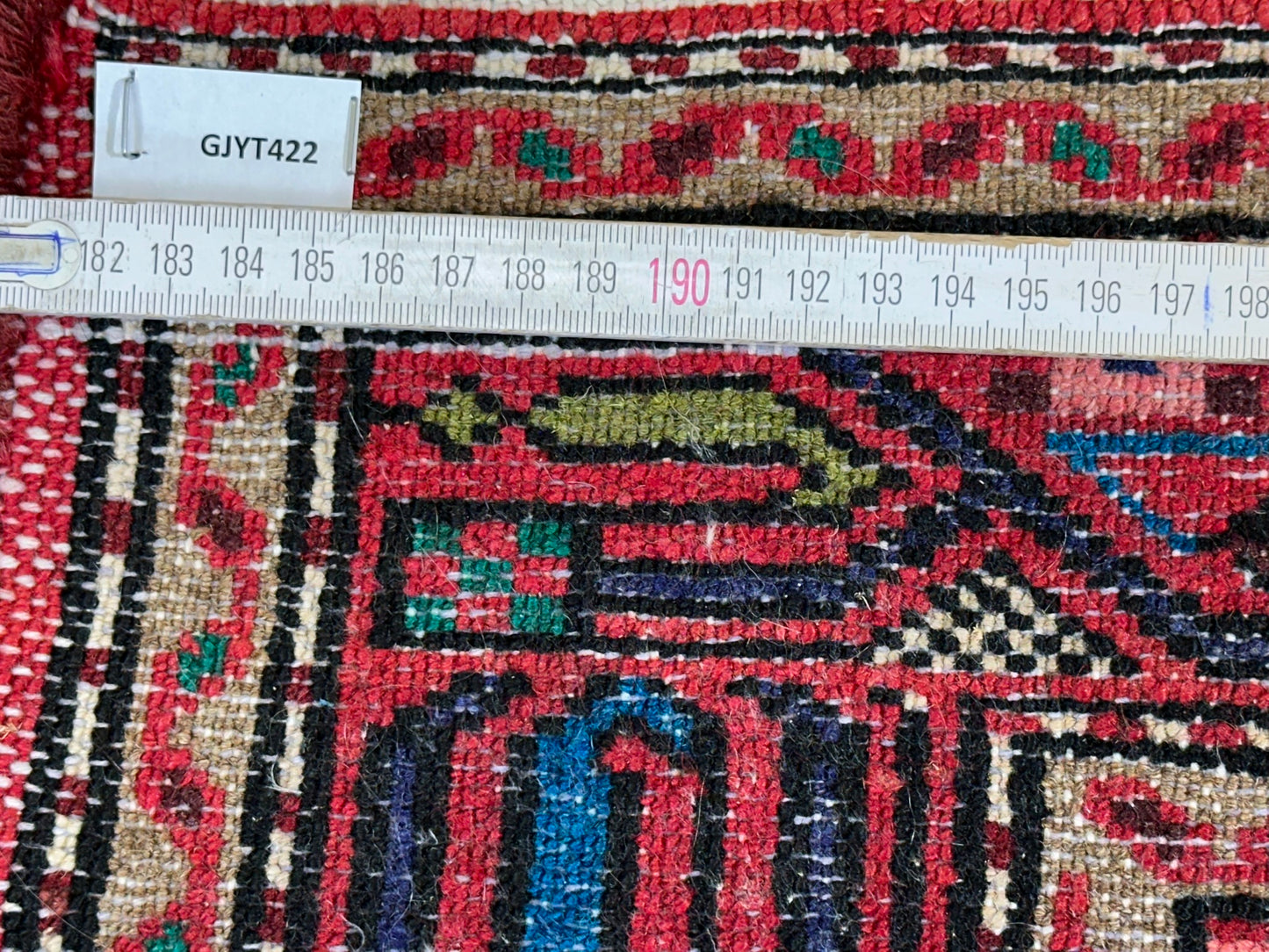 Orientteppich handgeknüpft Hamadan 135x85 cm
