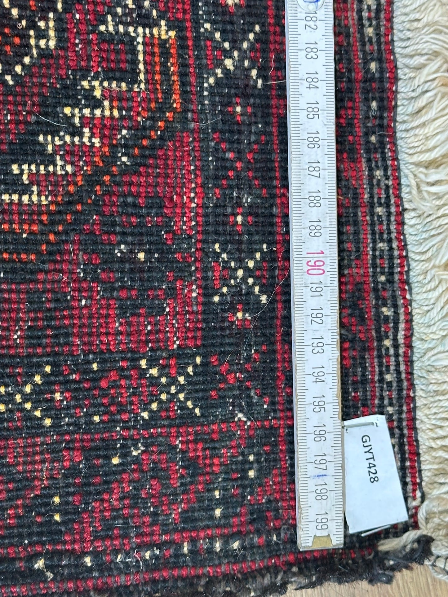 Orientteppich handgeknüpft Belutsch 57x40 cm