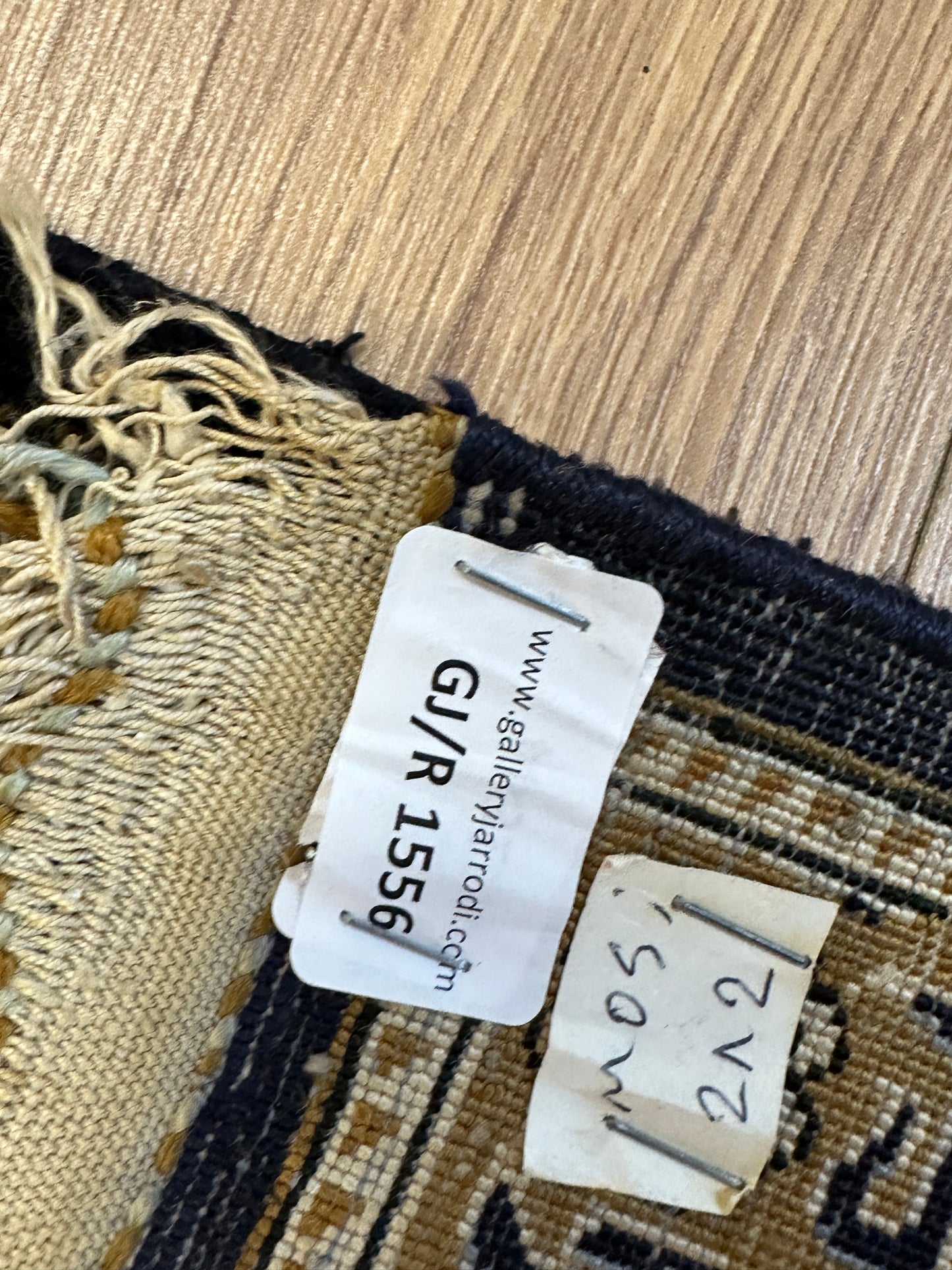 Handgeknüpfter Perser Orientteppich Ghom Seidenteppich - 205x140 cm