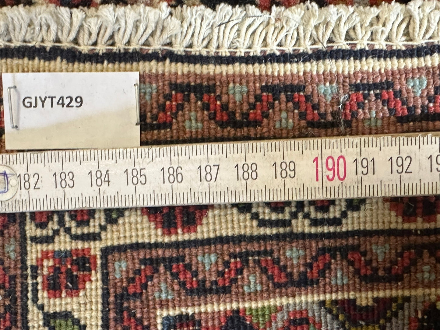 Orientteppich handgeknüpft Bidjar 64x44 cm