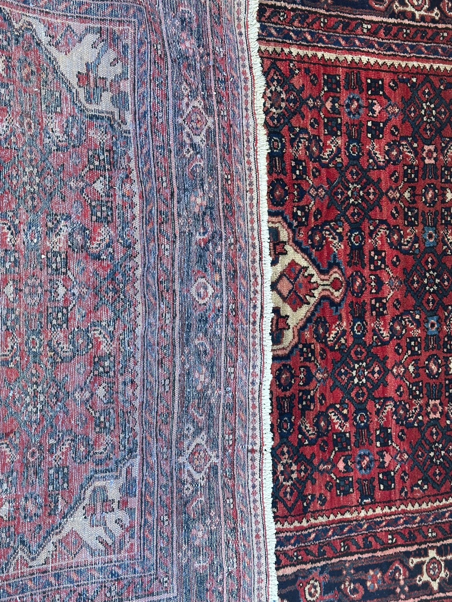Orientteppich handgeknüpft Hamadan 210x147 cm