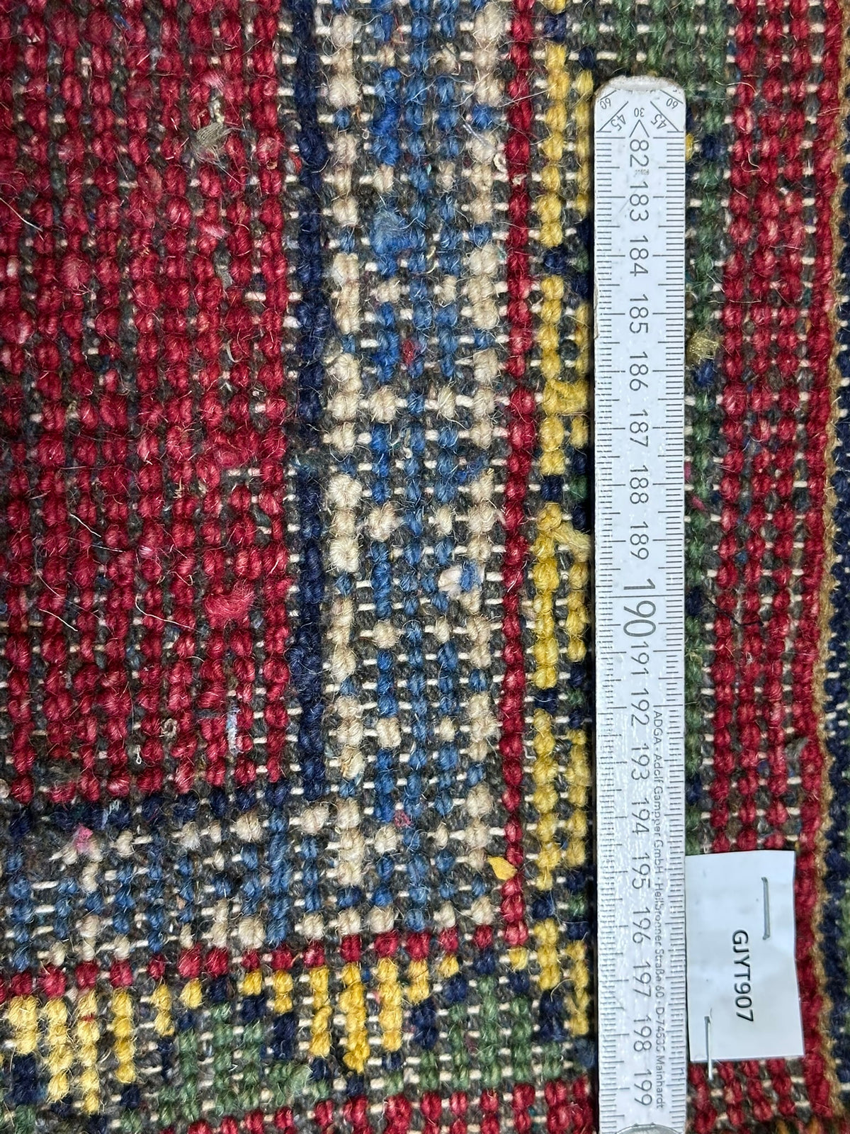 Orientteppich handgeknüpft Indian Gabbeh Wolle 160x90 cm