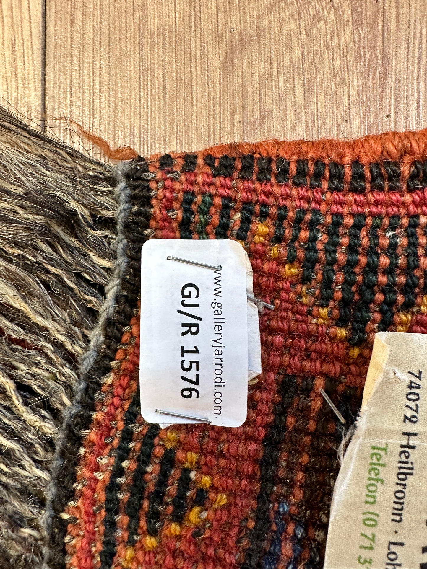 Handgeknüpfter Perser Orientteppich Alter Gaschgai Wolle 225x135 cm