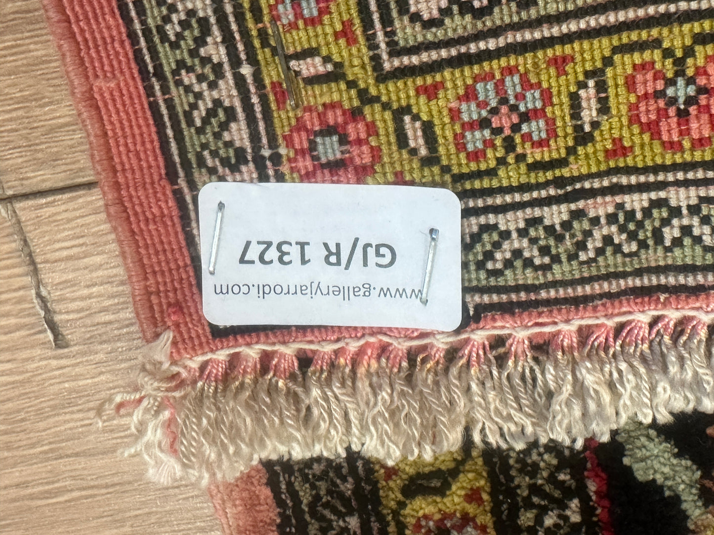 Handgeknüpfter Perser Orientteppich Feiner Ghom Seidenteppich 160x100cm