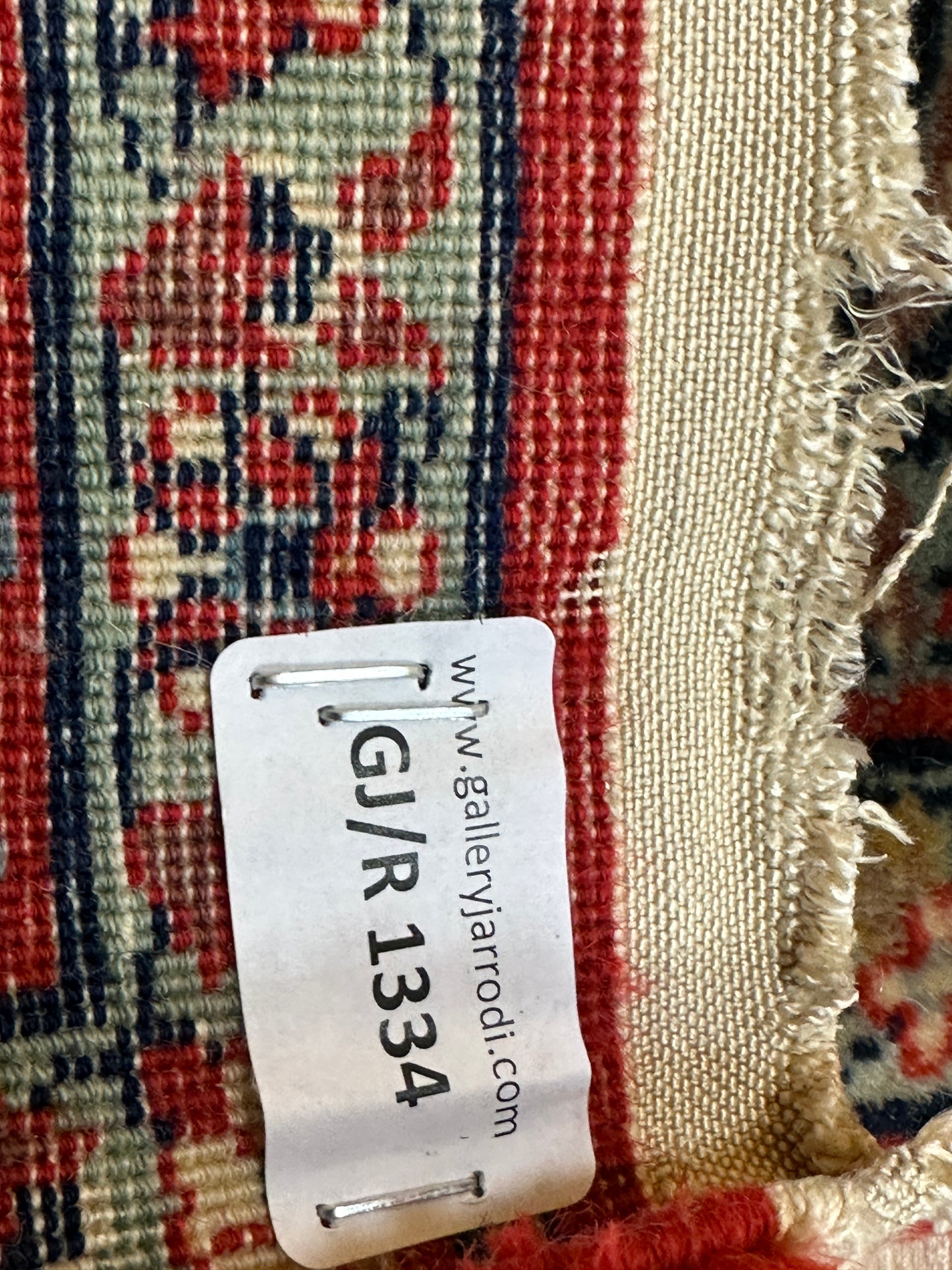 Handgeknüpfter Perser Orientteppich: Eleganter Ispahan 145x70cm