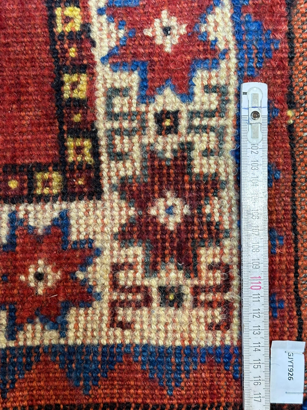 Orientteppich handgeknüpft Gabbeh Läufer 305x82 cm