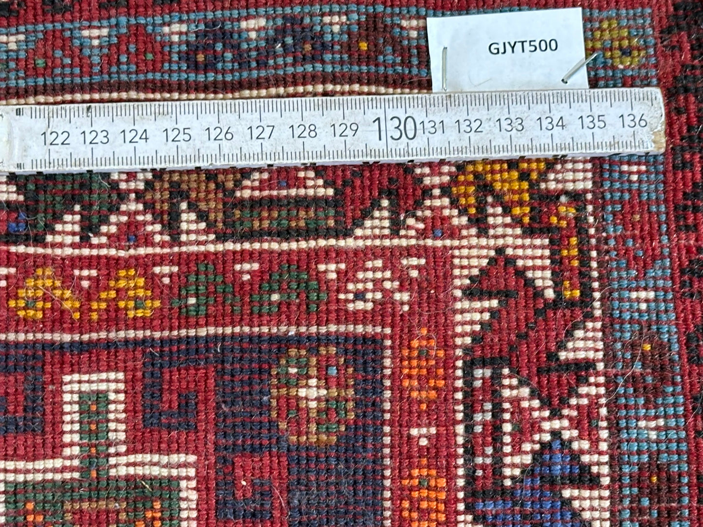 Orientteppich handgeknüpft Ghaschghai Läufer 245x90 cm