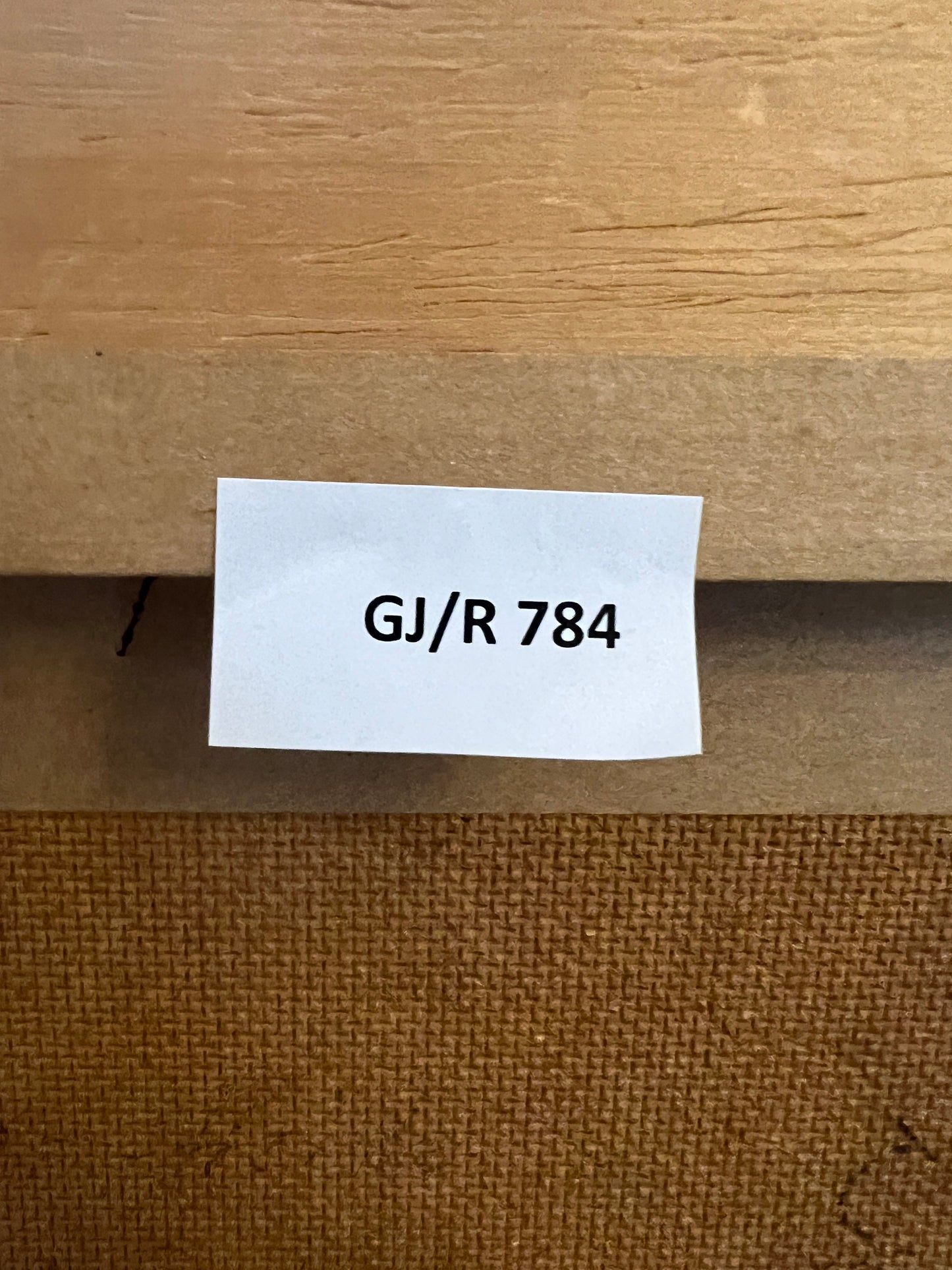 Z. Kessler (XX) Ölgemälde Landschaft mit Feldweg und Scheune 40x45cm