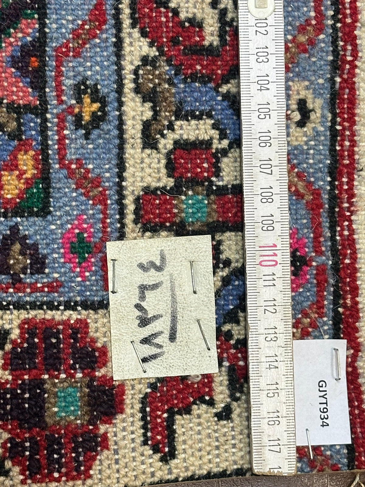 Orientteppich handgeknüpft Hamadan Top 134x82 cm