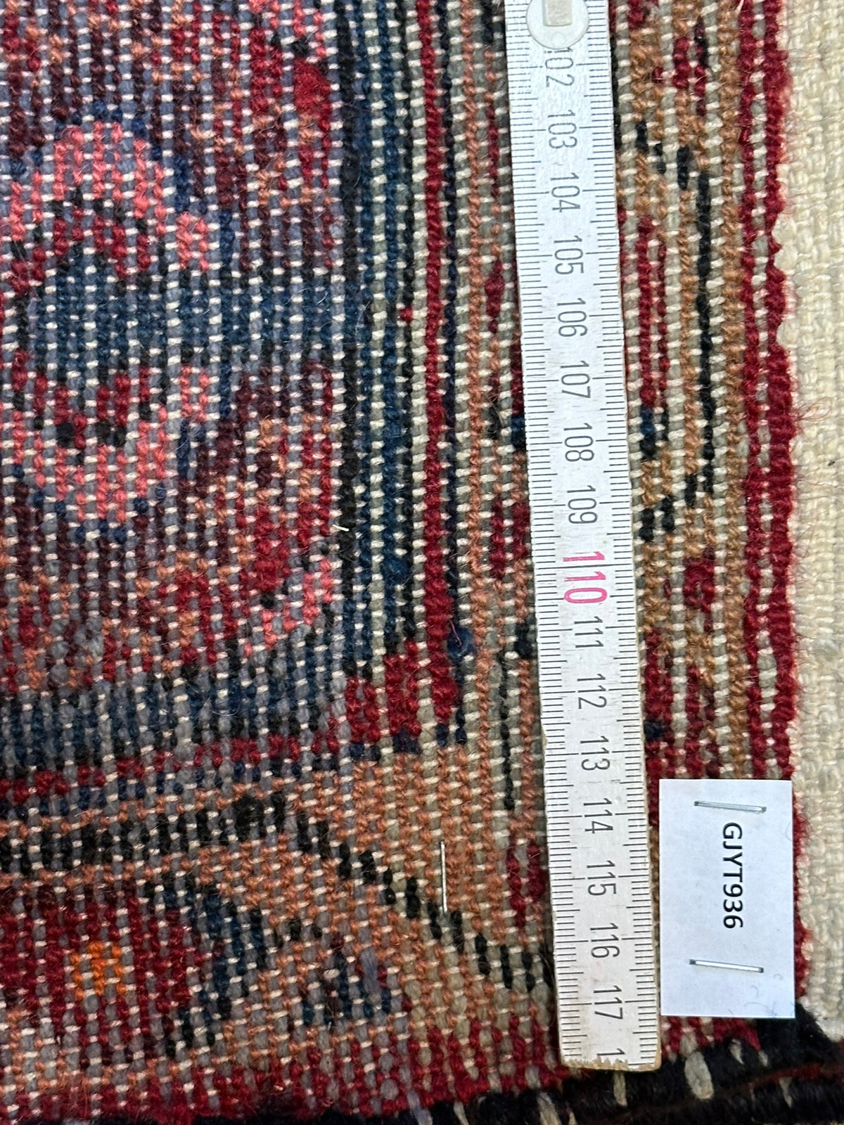 Orientteppich handgeknüpft antiker Malayer Naturfarben 150x110 cm
