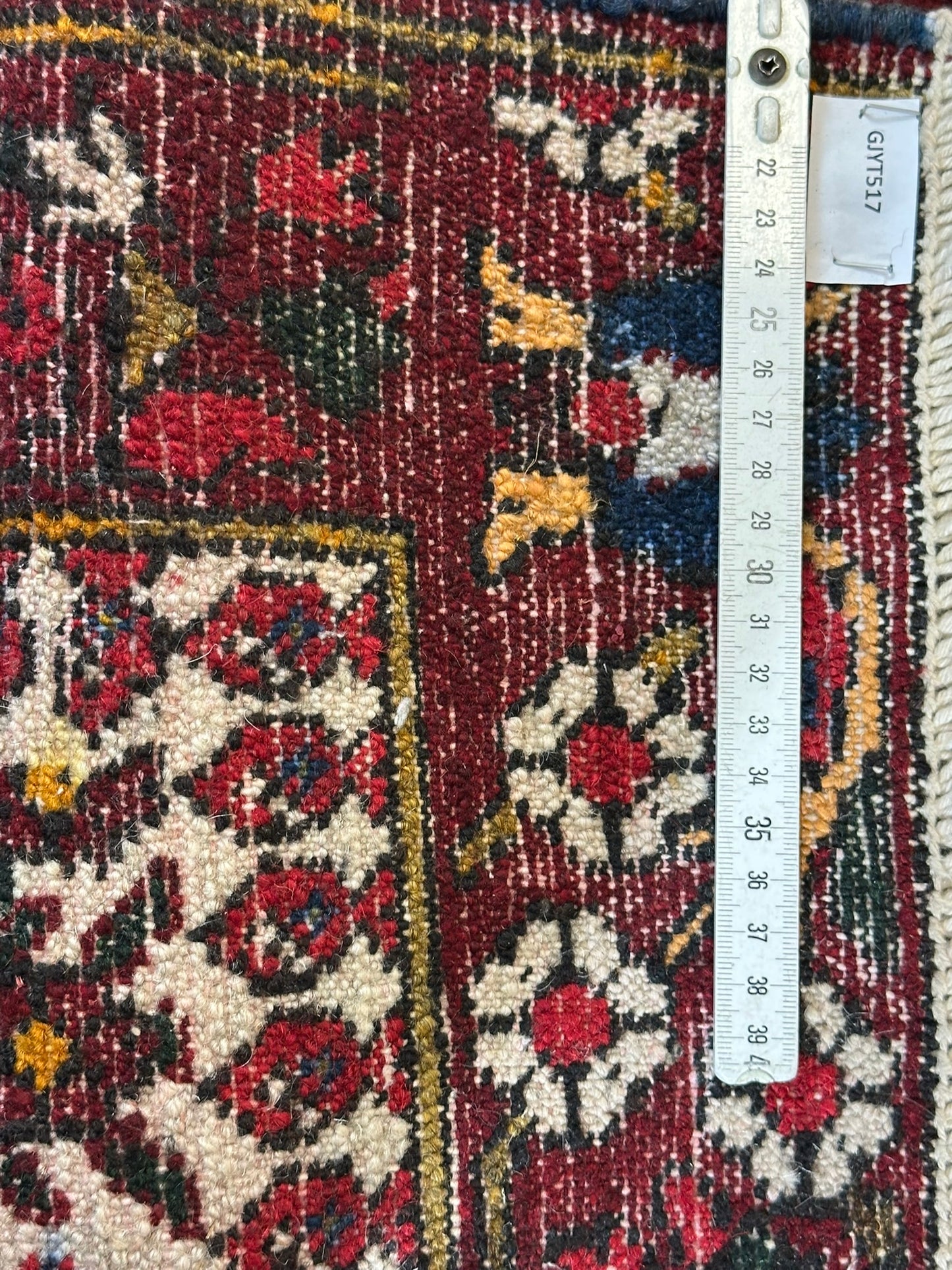 Orientteppich handgeknüpft Hamadan 73x70 cm