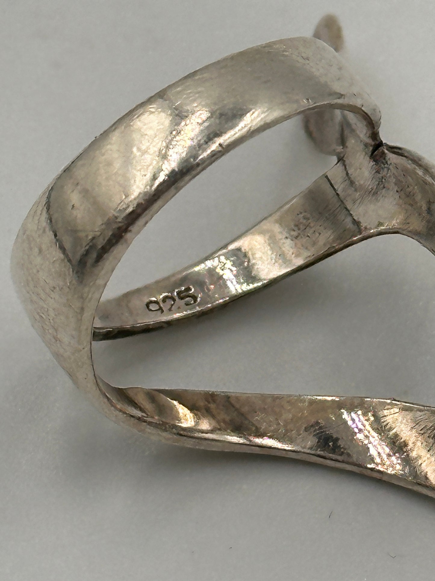 Extravaganter 925 Silber Designer Ring